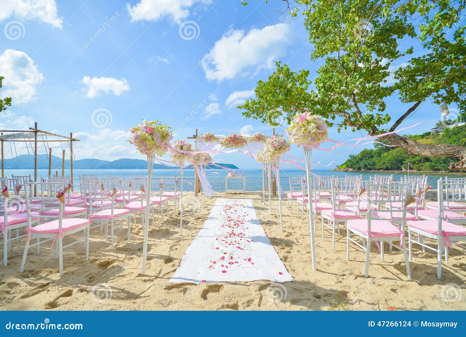 大海边的沙滩婚礼现场布置50368_其它类_其它类_图库壁纸_68Design