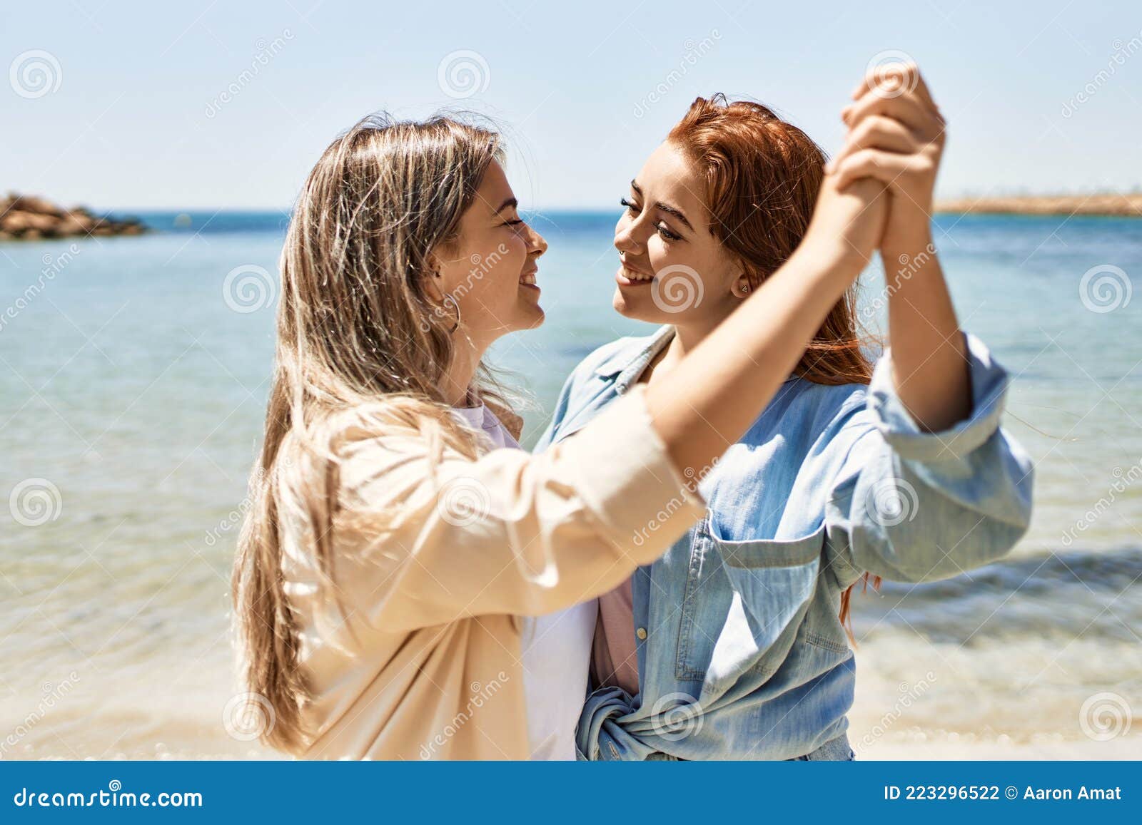 面带严肃表情的年轻同性恋夫妇，望着海滩的地平线 库存图片. 图片 包括有 系列, 偶然, 严重, 浪漫 - 224039653