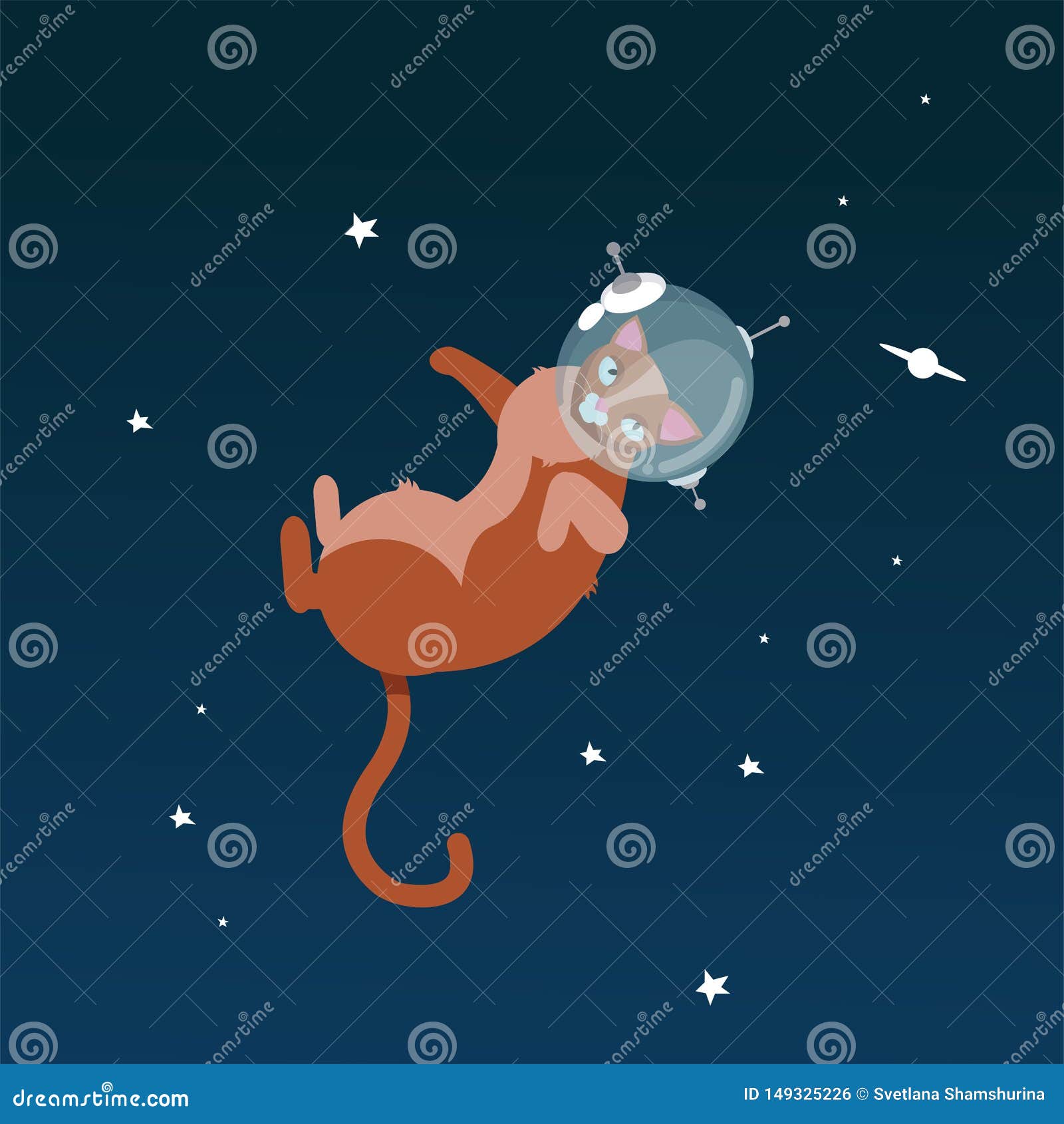 30 多张免费的“猫猫猫宇航员”和“宇航员”插图 - Pixabay