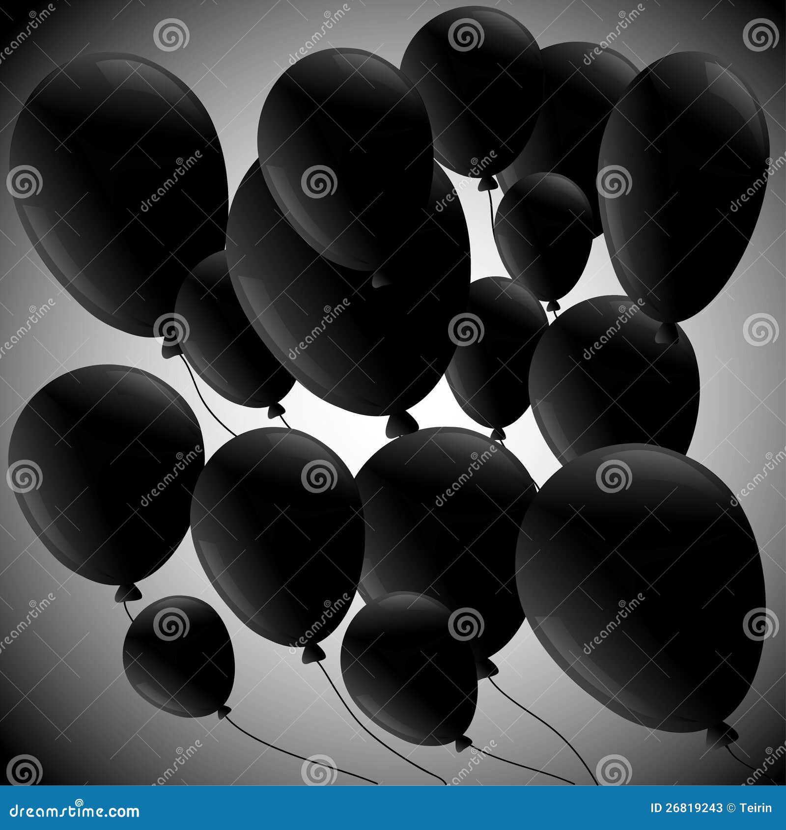 气球黑色 免版税库存图片 - 图片: 2182226