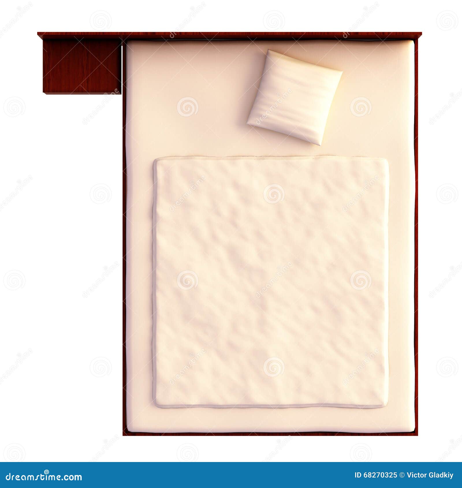 在白色的床顶视图 库存例证. 插画 包括有 双倍, 混淆, 顶层, 背包, 视图, 删去的, 任何地方, 楼层 - 59115918
