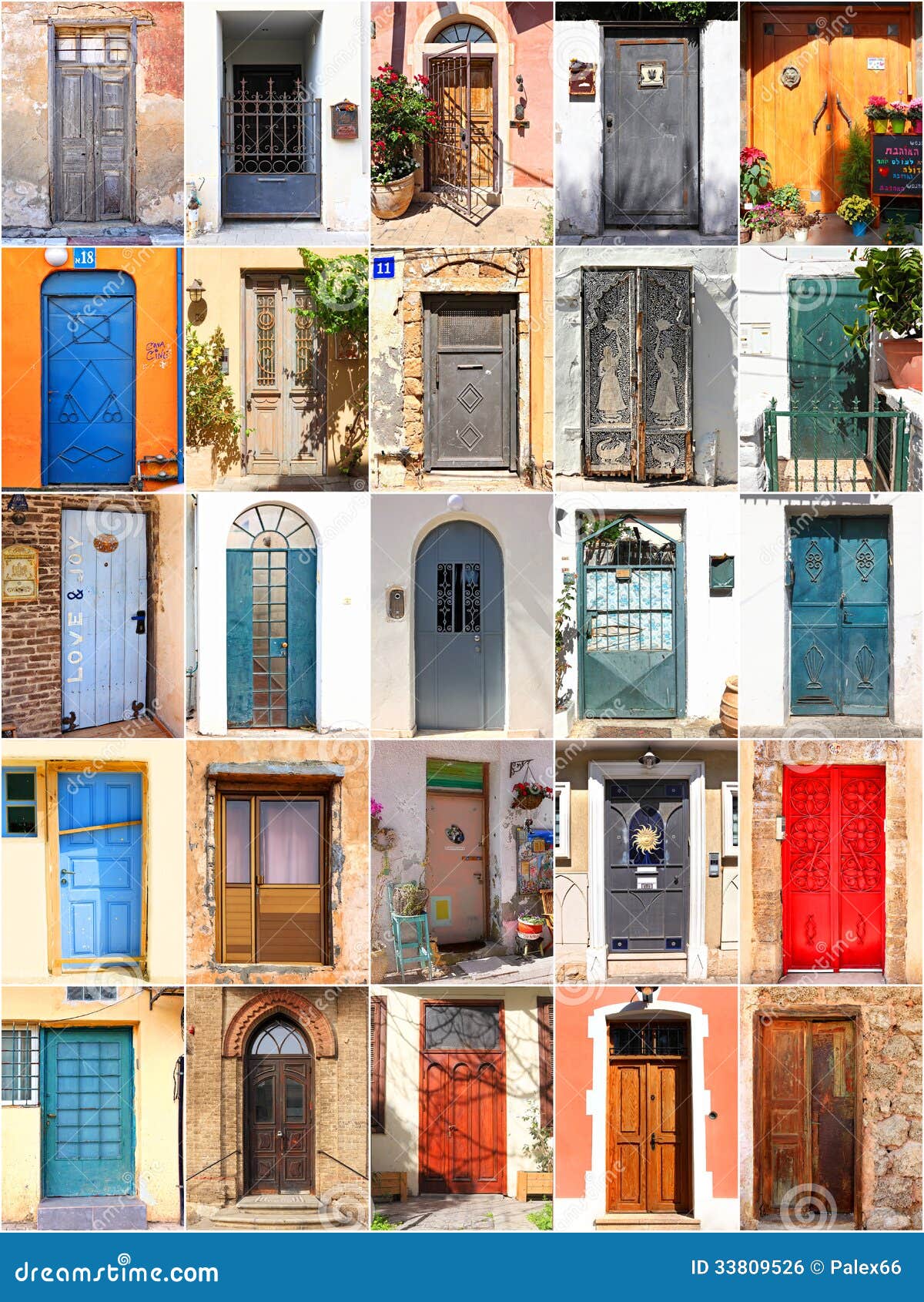 地中海风格套装门图片 – 设计本装修效果图