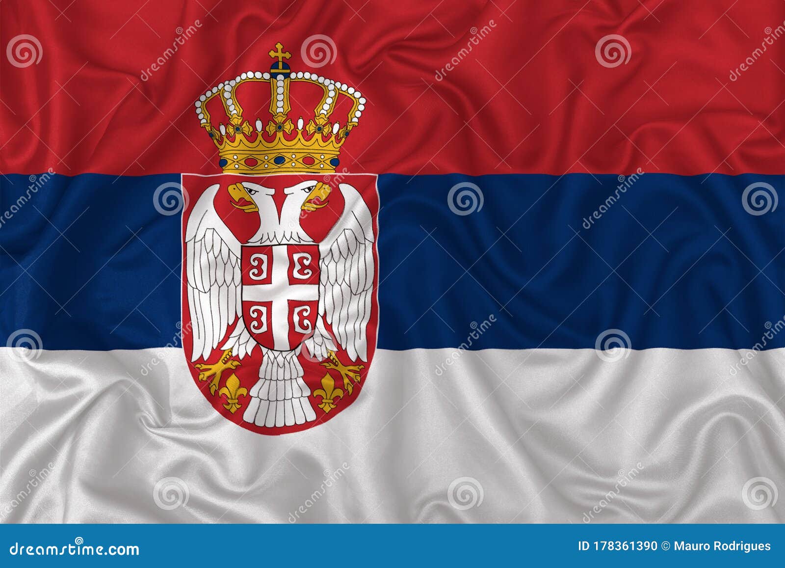 塞尔维亚国旗 库存例证. 插画 包括有 例证, 符号, 官员, 挥动, 背包, 标志, 国家, 塞尔维亚 - 230065478