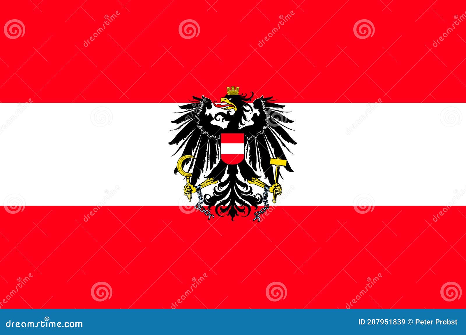 奥地利旗帜（1786-1918） - 哔哩哔哩