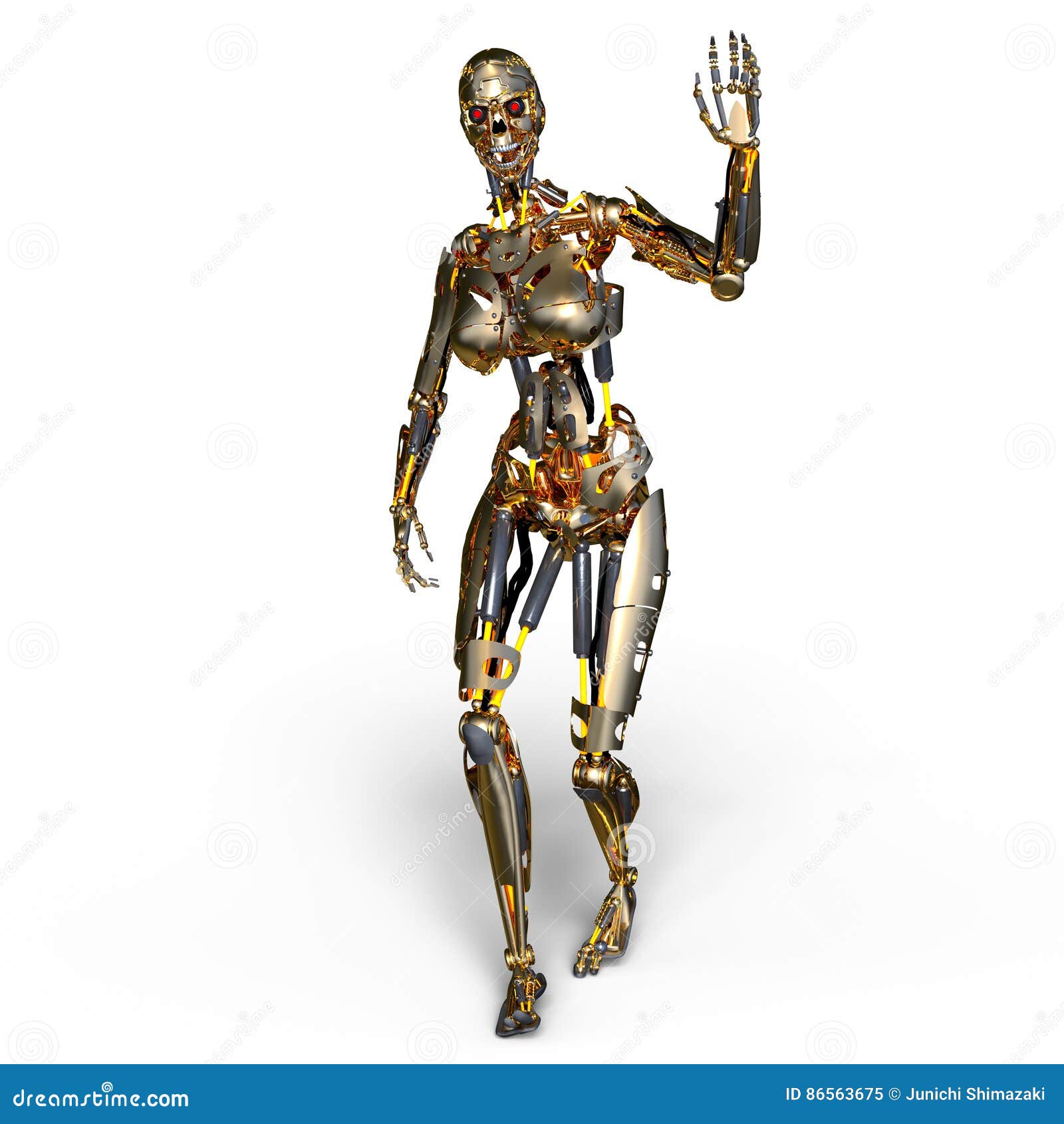 C4D模型女性机器人设计图__其他模型_3D设计_设计图库_昵图网nipic.com