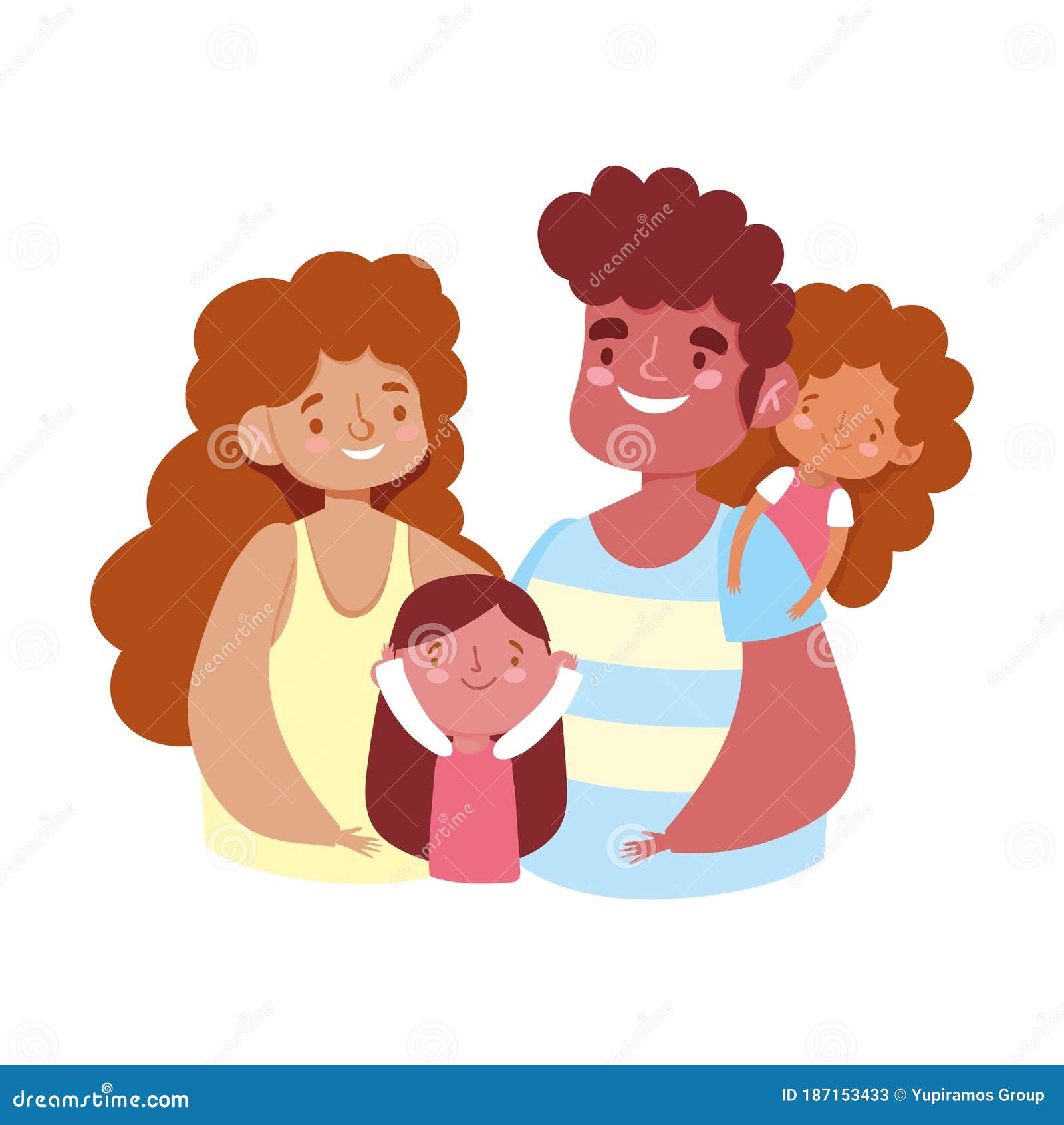 亲子家庭婴幼儿童父母和谐圆插图设计图__动漫人物_动漫动画_设计图库_昵图网nipic.com