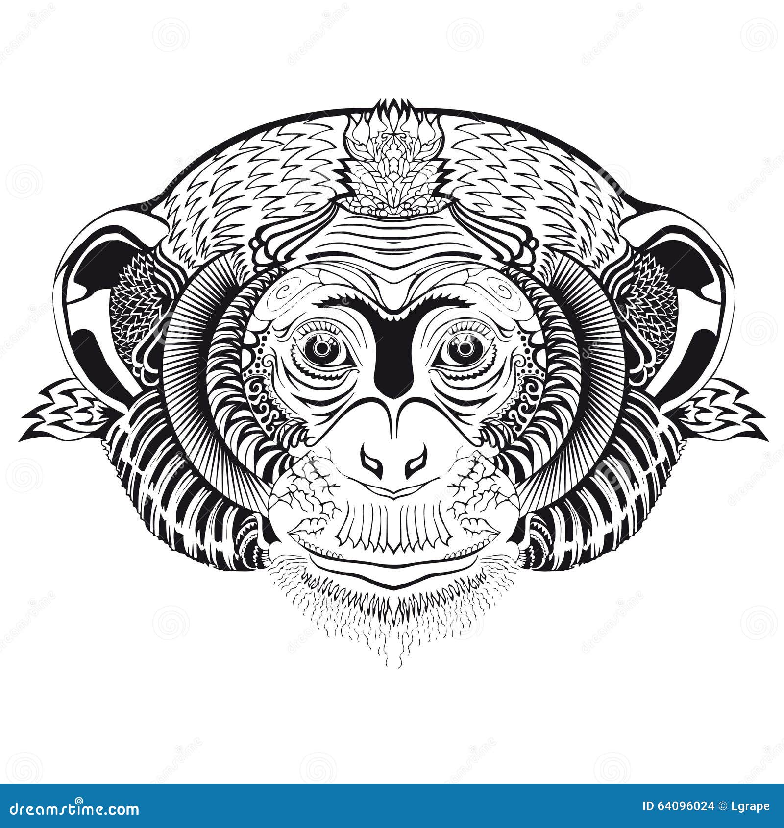 生肖纹身大全：属猴的人纹身什么好？33幅图案推荐 - 广州纹彩刺青