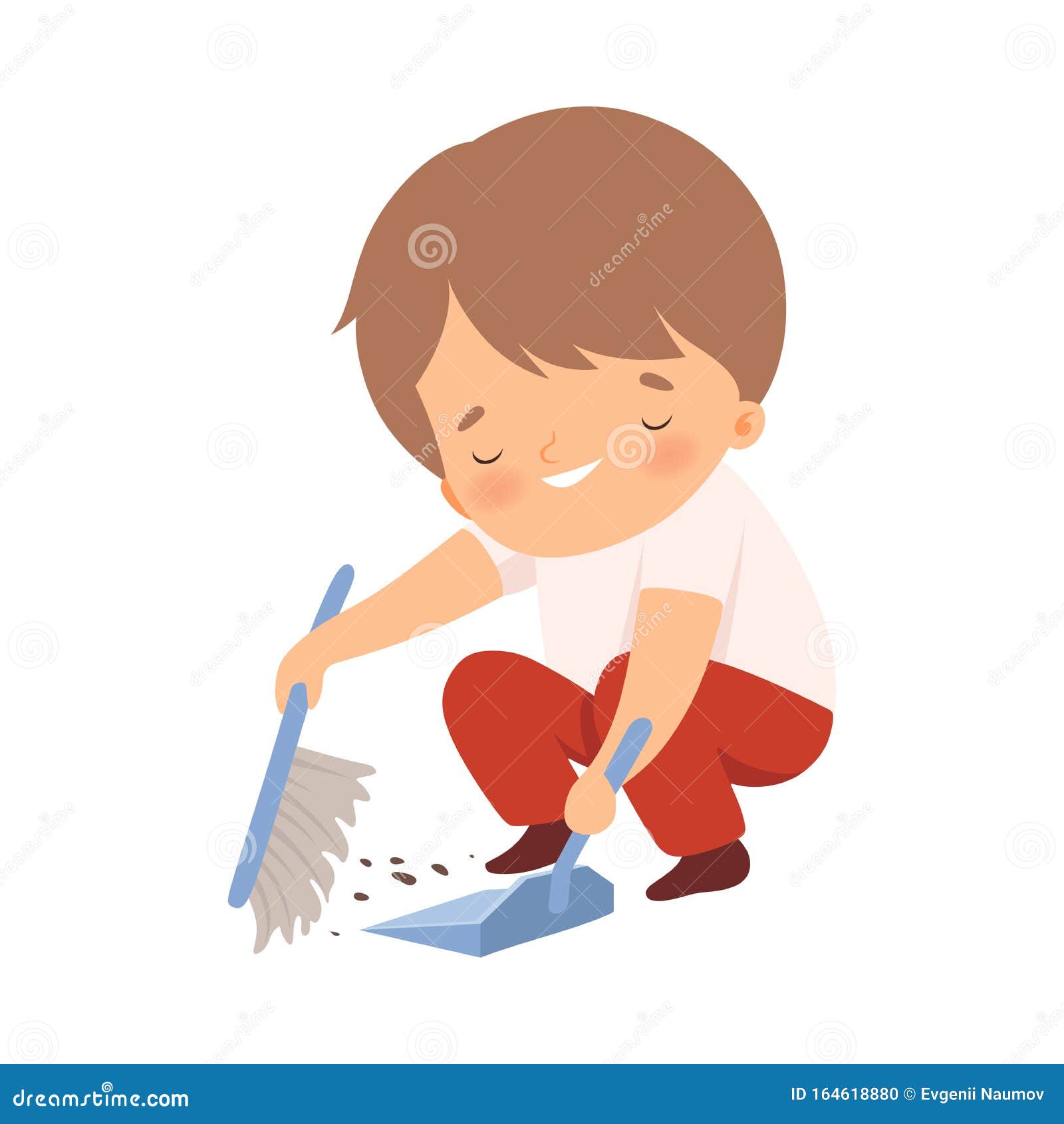 用扫帚矢量图扫地的小男孩图 向量例证. 插画 包括有 有效地, 敬慕, 例证, 楼层, 笤帚, 习性, 管理 - 198395971