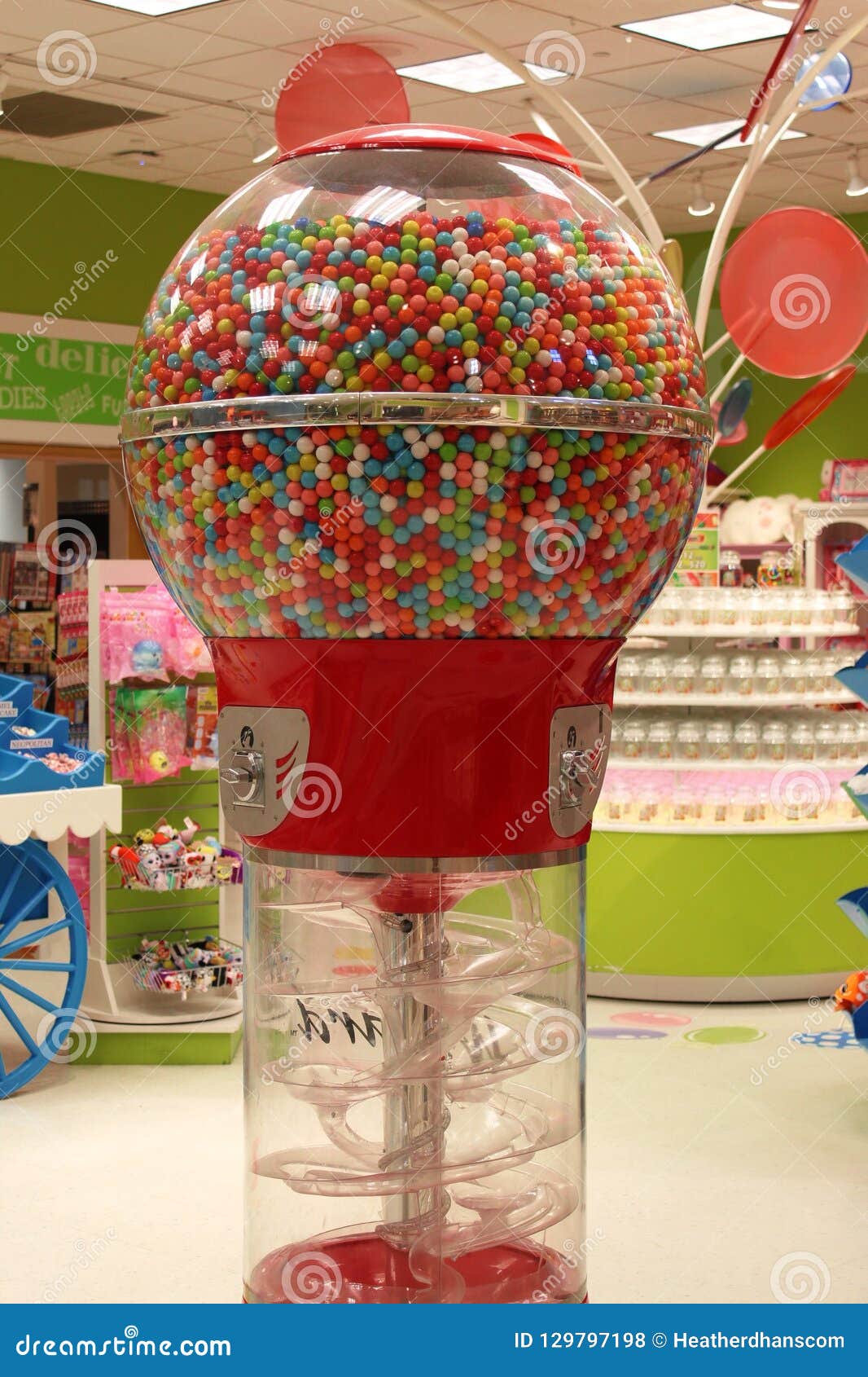 巨型gumball机器 库存照片. 图片 包括有 瓜尔, 界面, 巨型, 口香糖, 设备, 美国人, 糖果 129797198