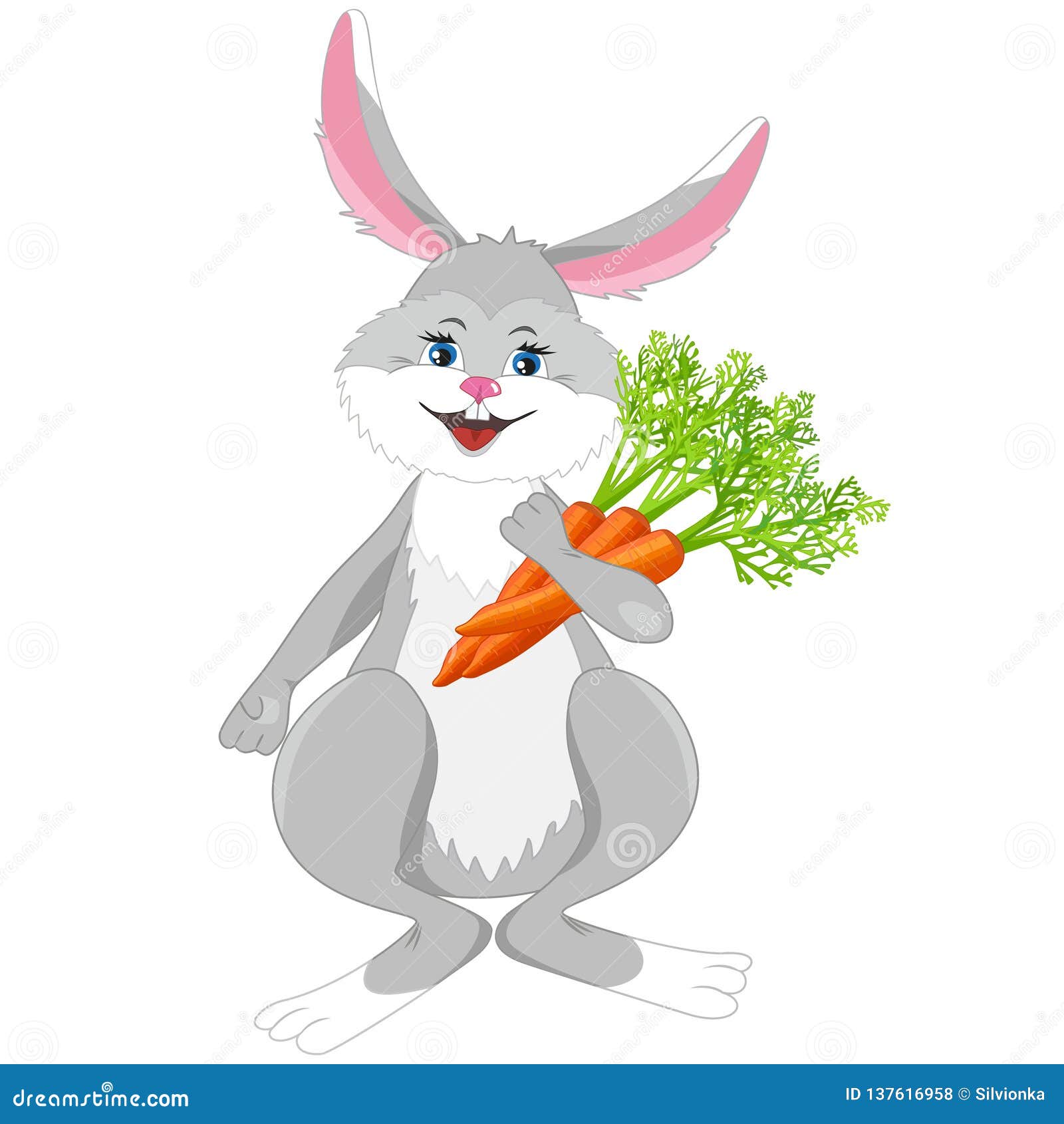 兔子卡通大胡萝卜 向量例证. 插画 包括有 敌意, 毛皮, 兔宝宝, 逗人喜爱, 滑稽, 红萝卜, 幸福 - 179797568