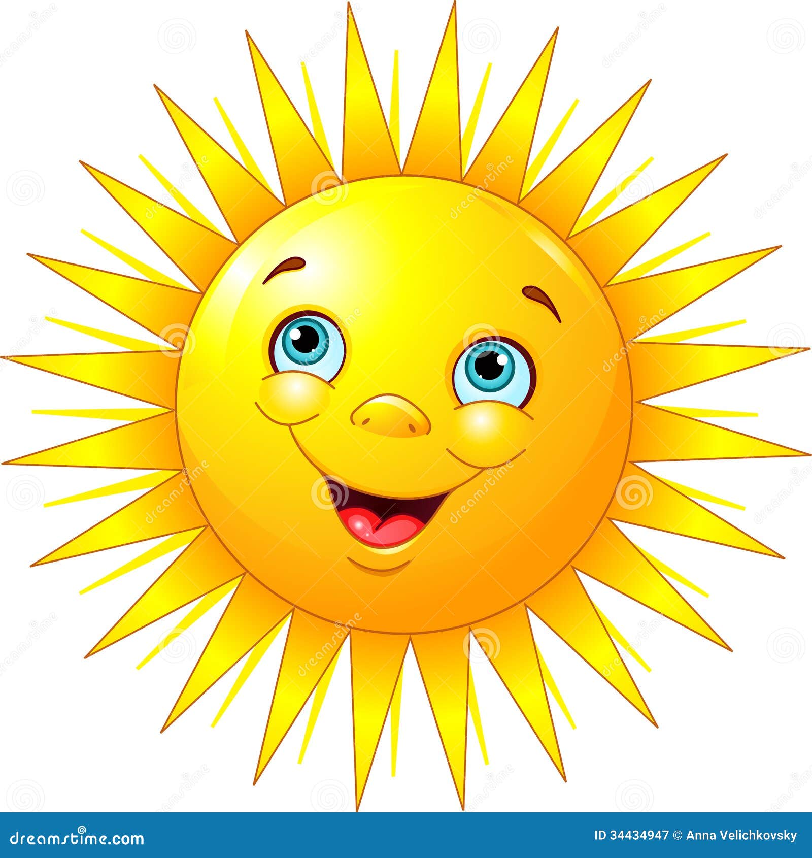 可爱太阳表情素材免费下载 - 觅知网
