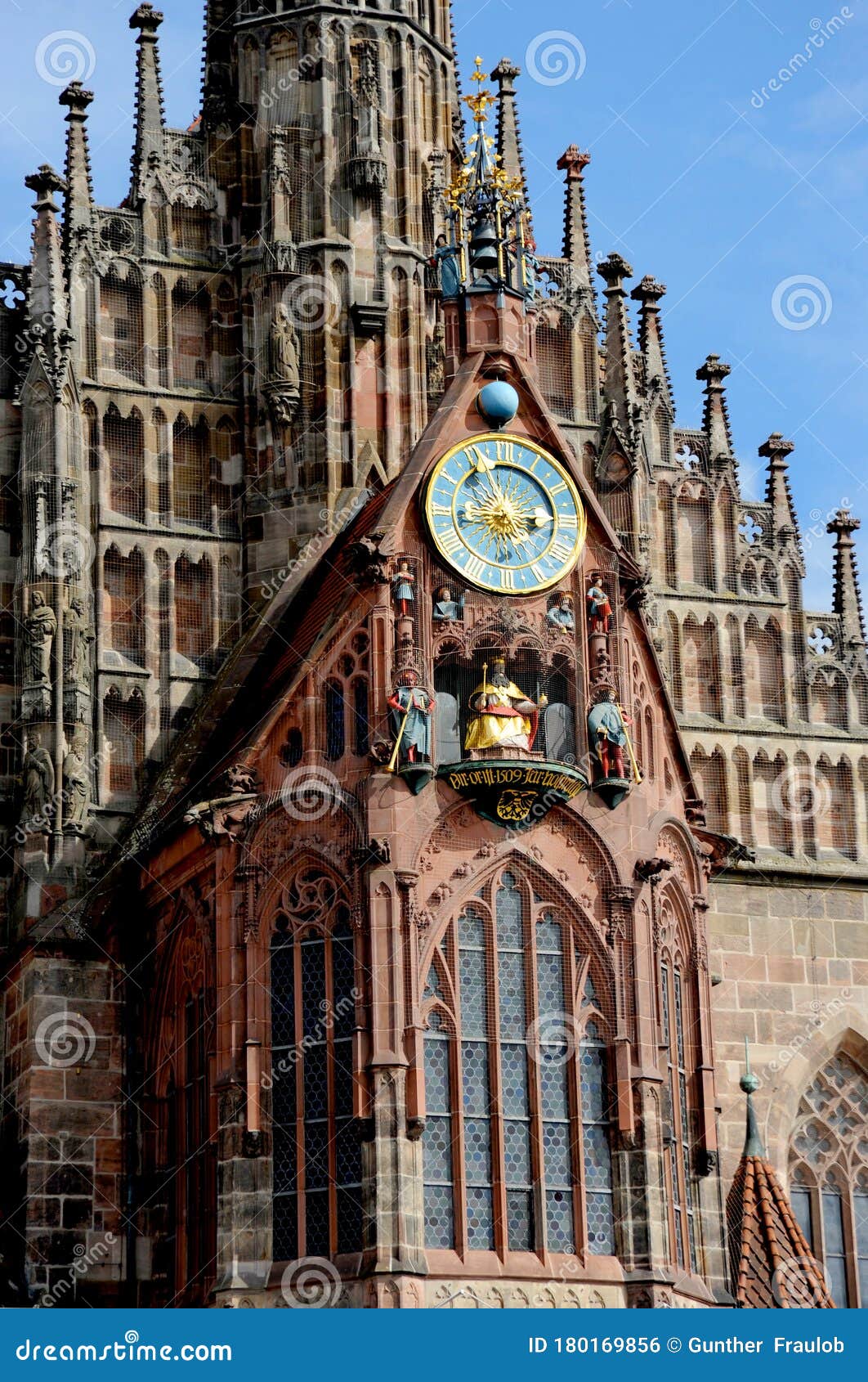 纽伦堡圣母教堂高清摄影大图-千库网