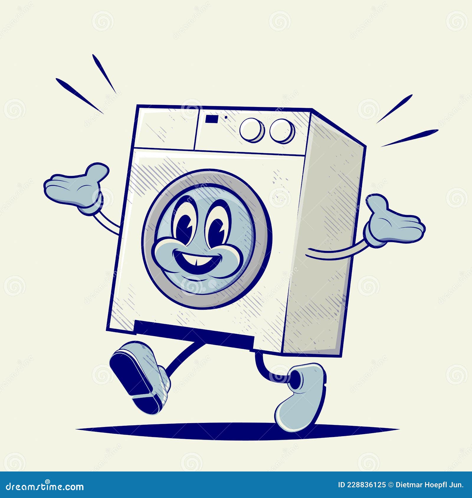 洗衣机设备图标卡通插画图片素材_ID:421580592-Veer图库