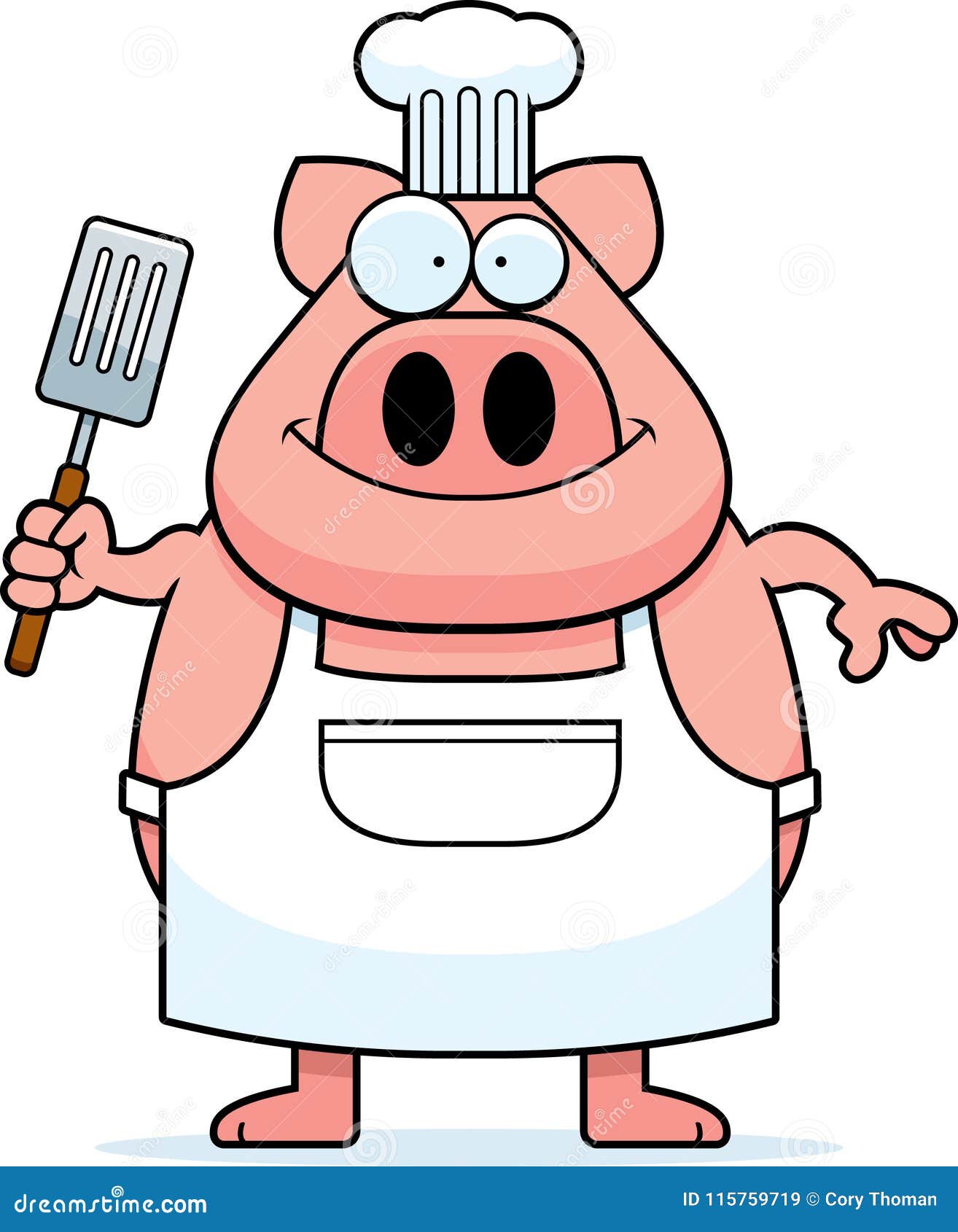 可爱厨师猪插画传统油画风格 库存例证. 插画 包括有 迷住, 干净, 艺术性, 表达式, 酥脆, 生成 - 287441936