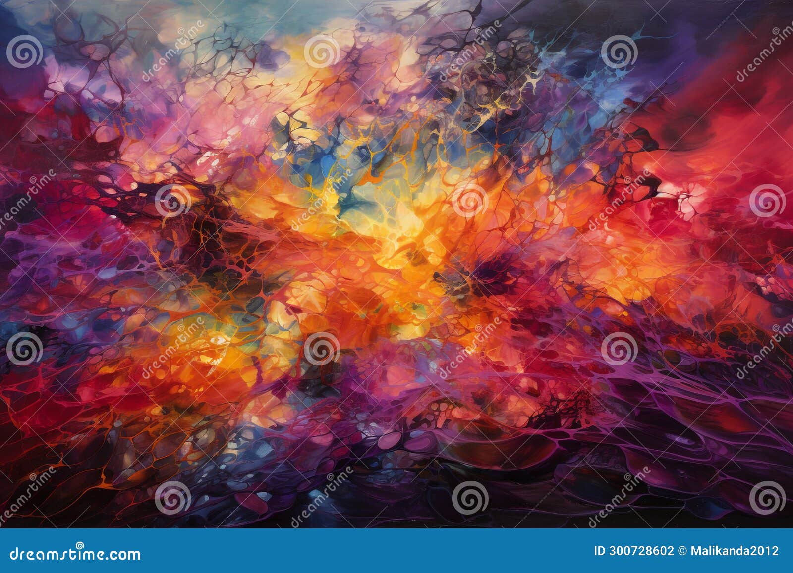 抽象的画画给焦虑感库存例证. 插画包括有五颜六色, 奥秘, 艺术, 手工