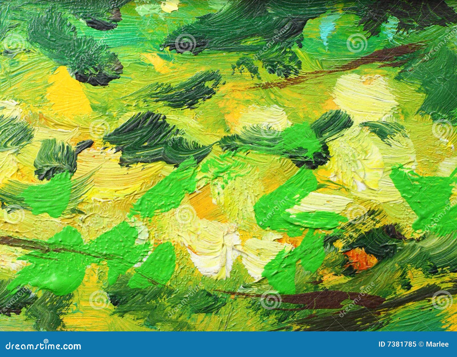 抽象油画背景库存图片. 图片包括有黄色, 画布, 五颜六色, 创造性, 绘画