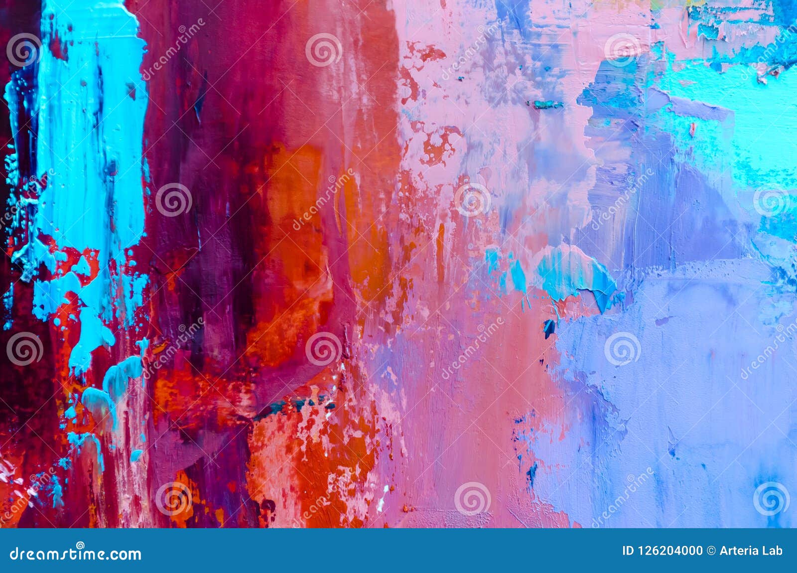 抽象油画背景。油画布纹理。手绘库存照片. 图片包括有brusher, 艺术性