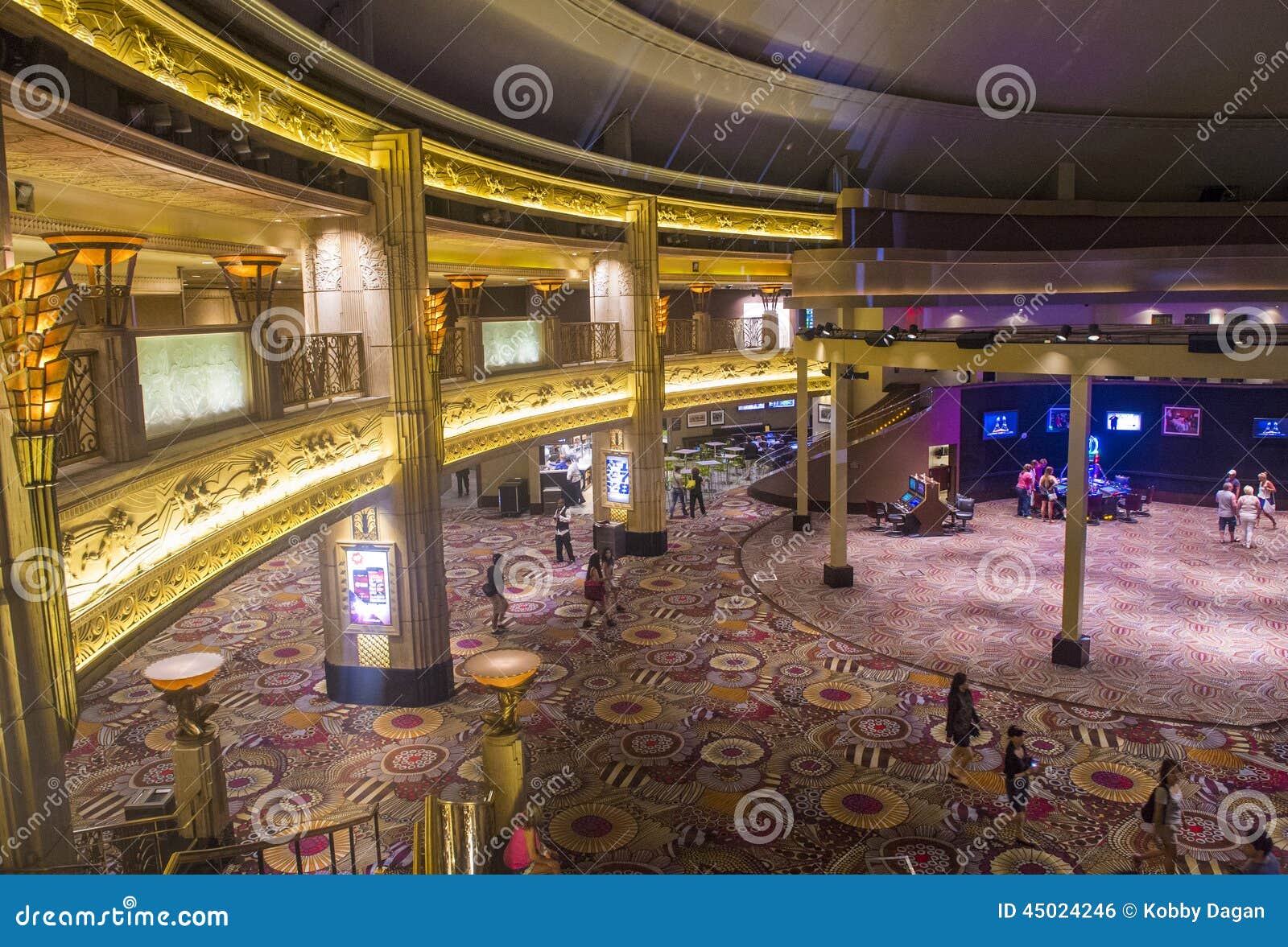 米高梅旅馆内部在拉斯维加斯， 2013年8月06日的NV 编辑类图片 - 图片 包括有 城市, 娱乐场: 32799095