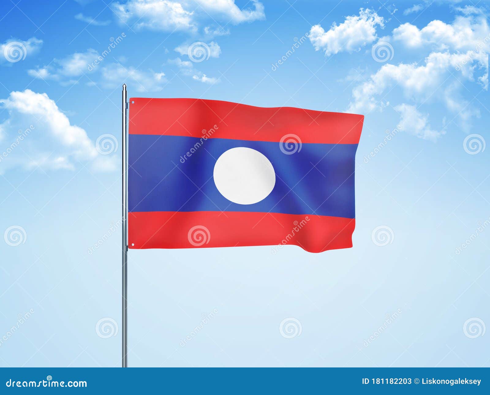 老挝国旗图标矢量插图插画图片素材_ID:428272450-Veer图库