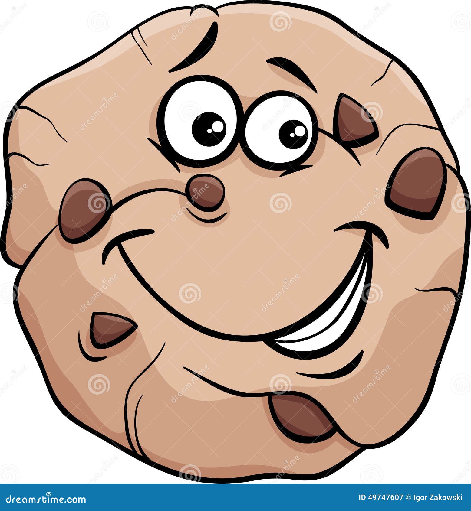 卡通美味饼干矢量素材免费下载 - 觅知网
