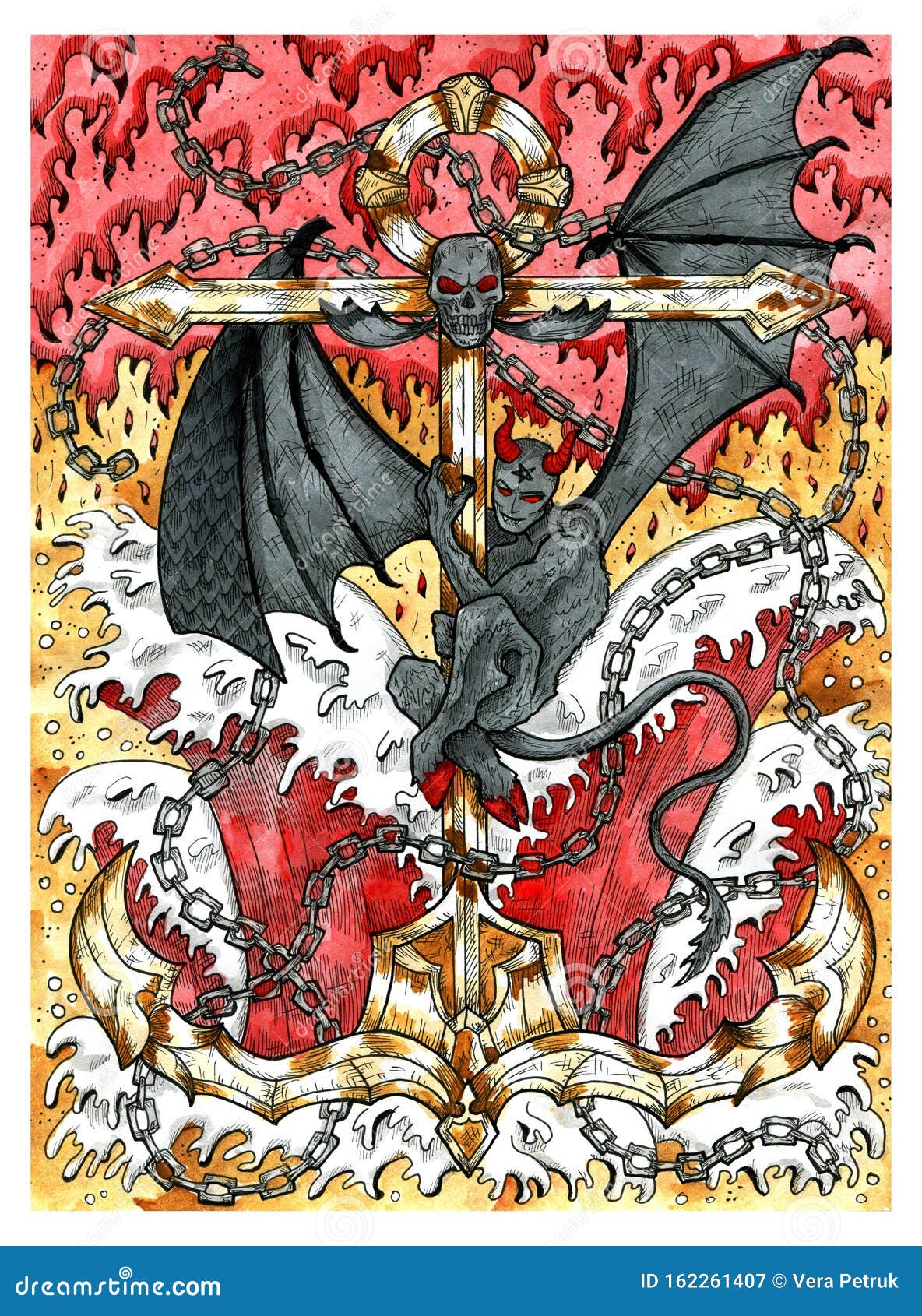 Demon Wings Drawing | Free download on ClipArtMag