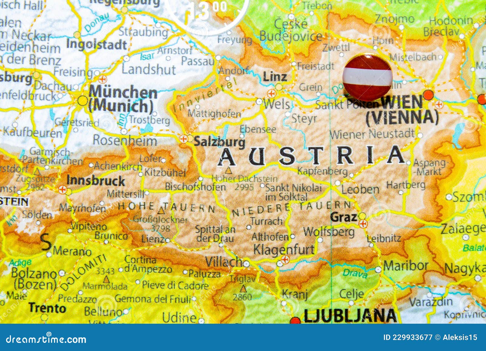 世界与奥地利的identication的地球地图 奥地利的地图 向量例证 - 插画 包括有 例证, 详细: 151696470