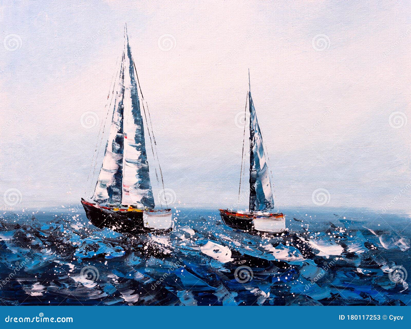 絵画 なかむらとおる 帆船