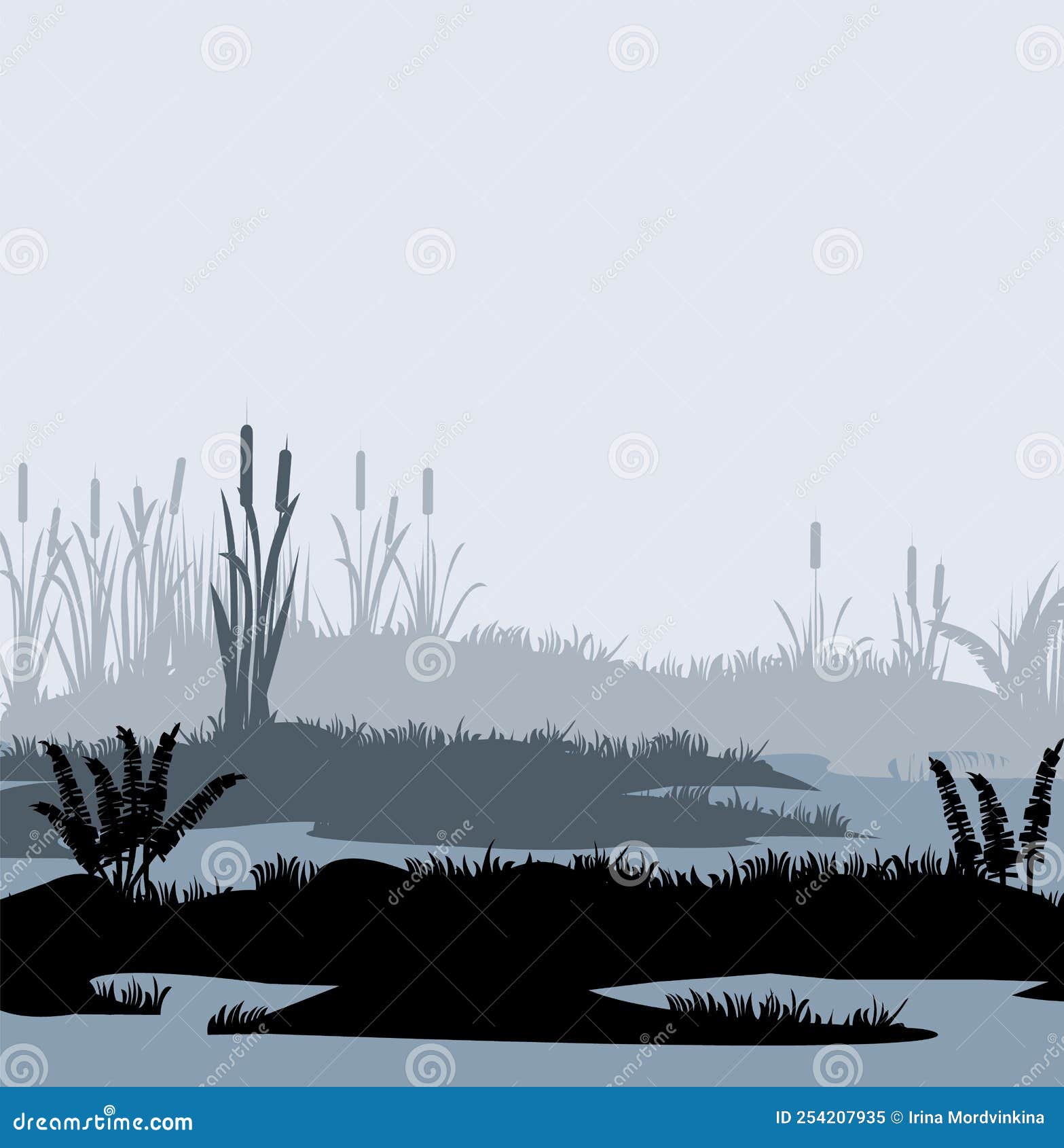 沼泽|插画|创作习作|猎奇小鱼不血腥 - 原创作品 - 站酷 (ZCOOL)