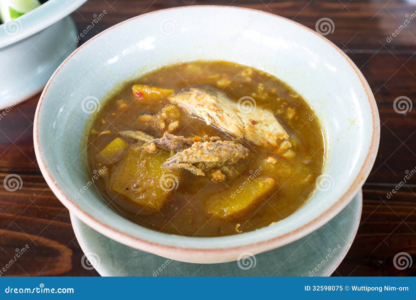 在泰国米线咖喱鱼成份南部 库存图片. 图片 包括有 菠萝, 烹调, 膳食, 泰国, 可口, 食物, 文化 - 48542207