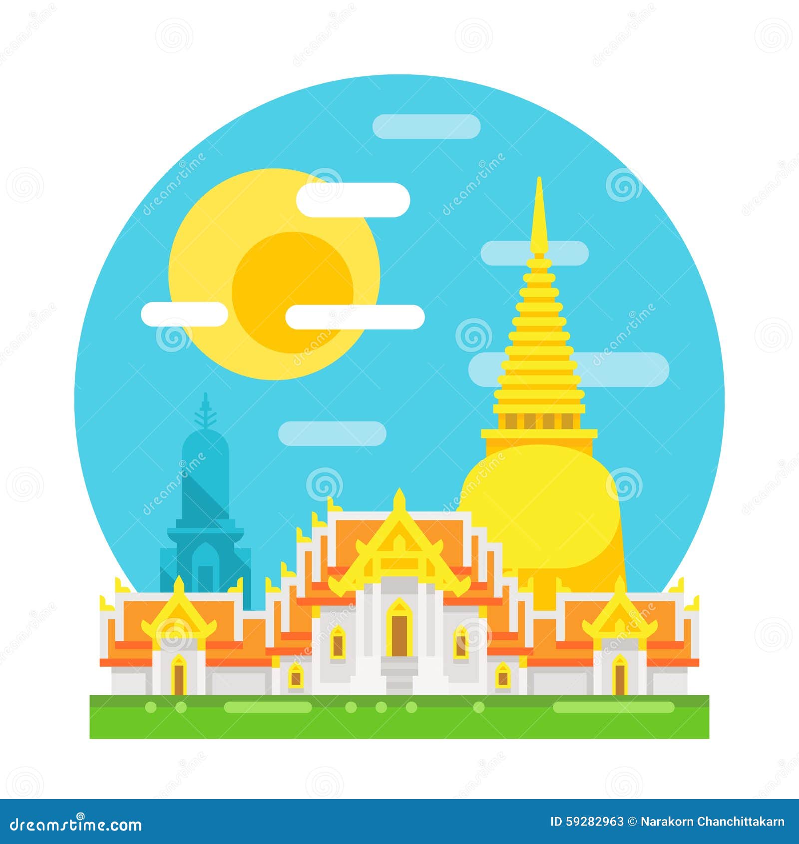 泰国清迈寺庙|摄影|环境/建筑|Anciens - 原创作品 - 站酷 (ZCOOL)