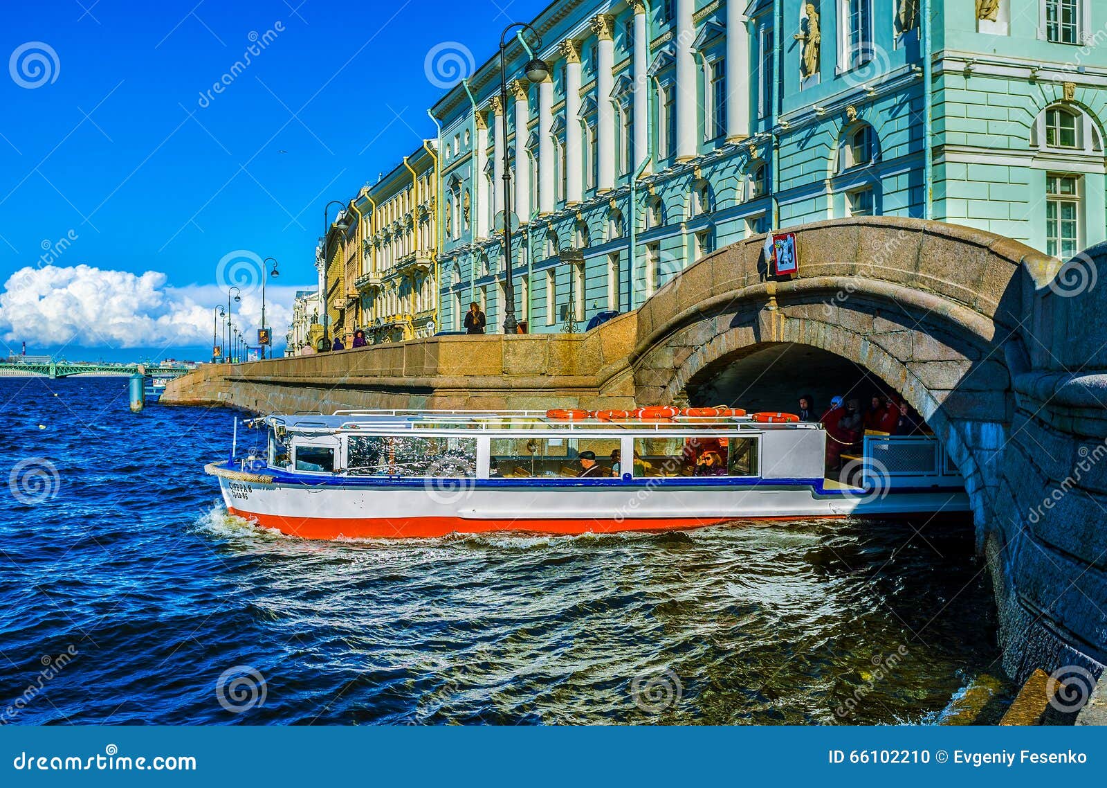 эрмитажный мост санкт петербург