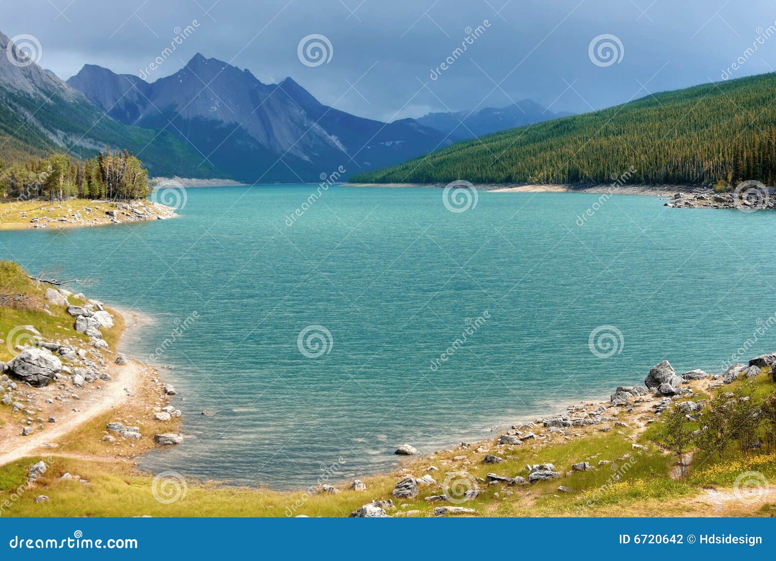 亚伯大加拿大末端湖医学夏天