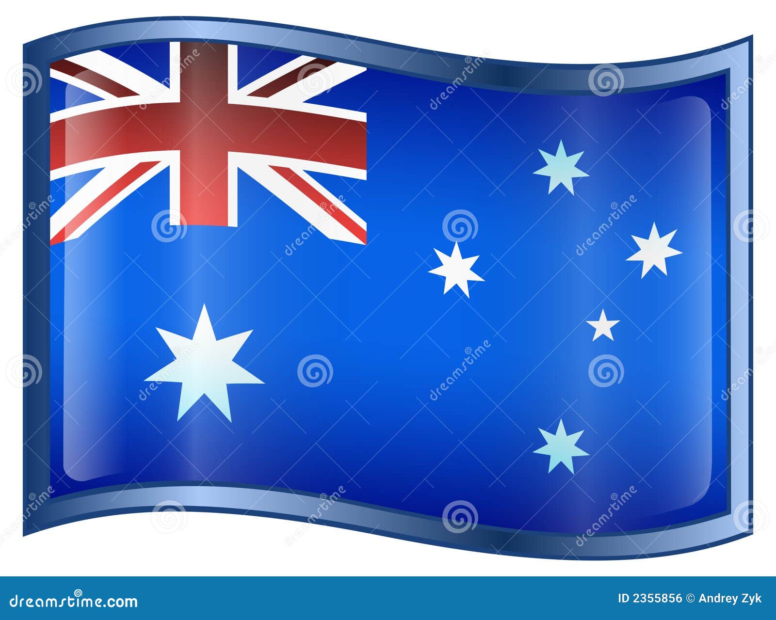 澳大利亚国旗插画图片素材_ID:432609572-Veer图库