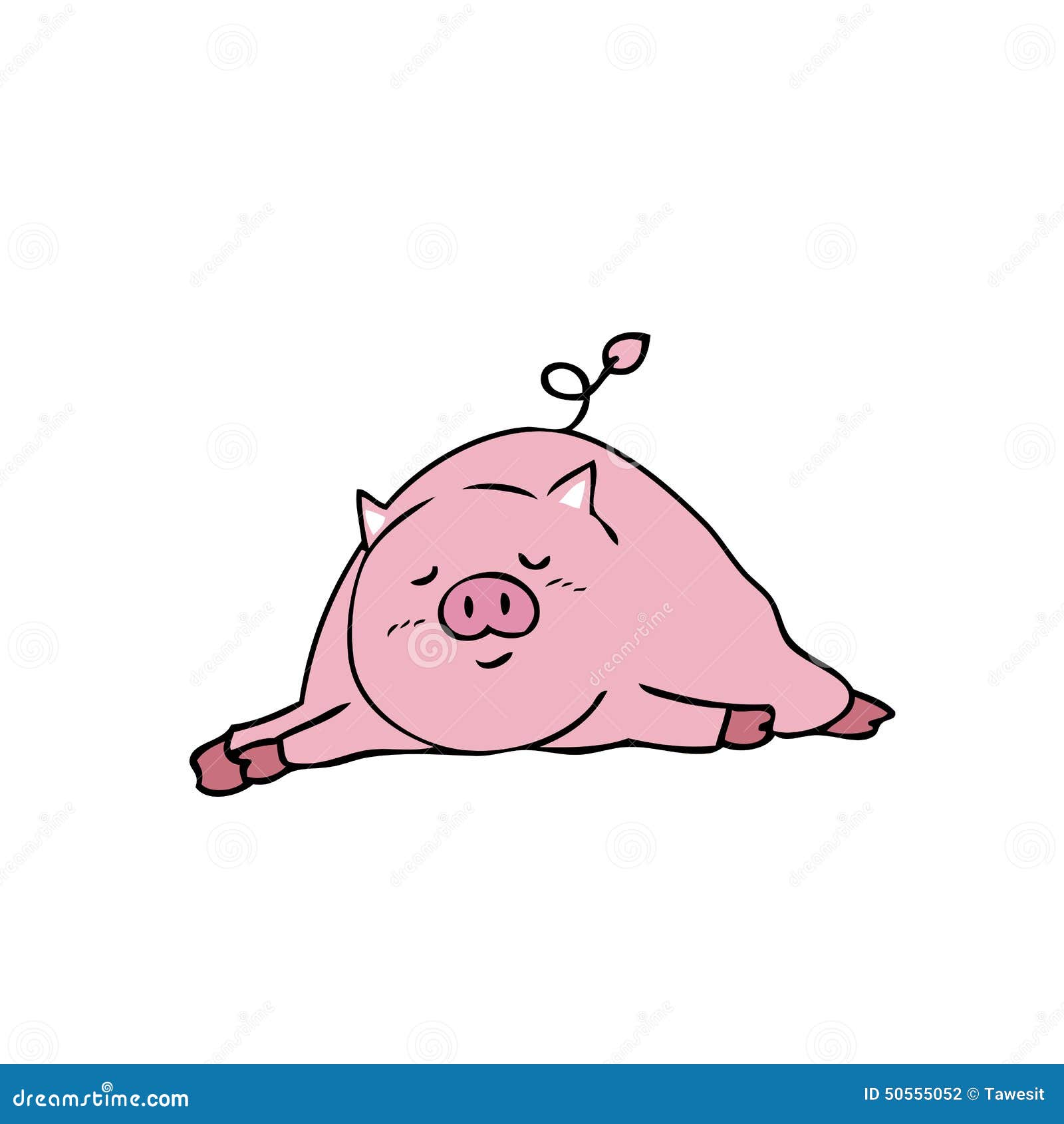 逗人喜爱动画片小猪睡觉 库存例证. 插画 包括有 吠声, 婴孩, 字符, 吉祥人, 哺乳动物, 愉快, 气压 - 61767724