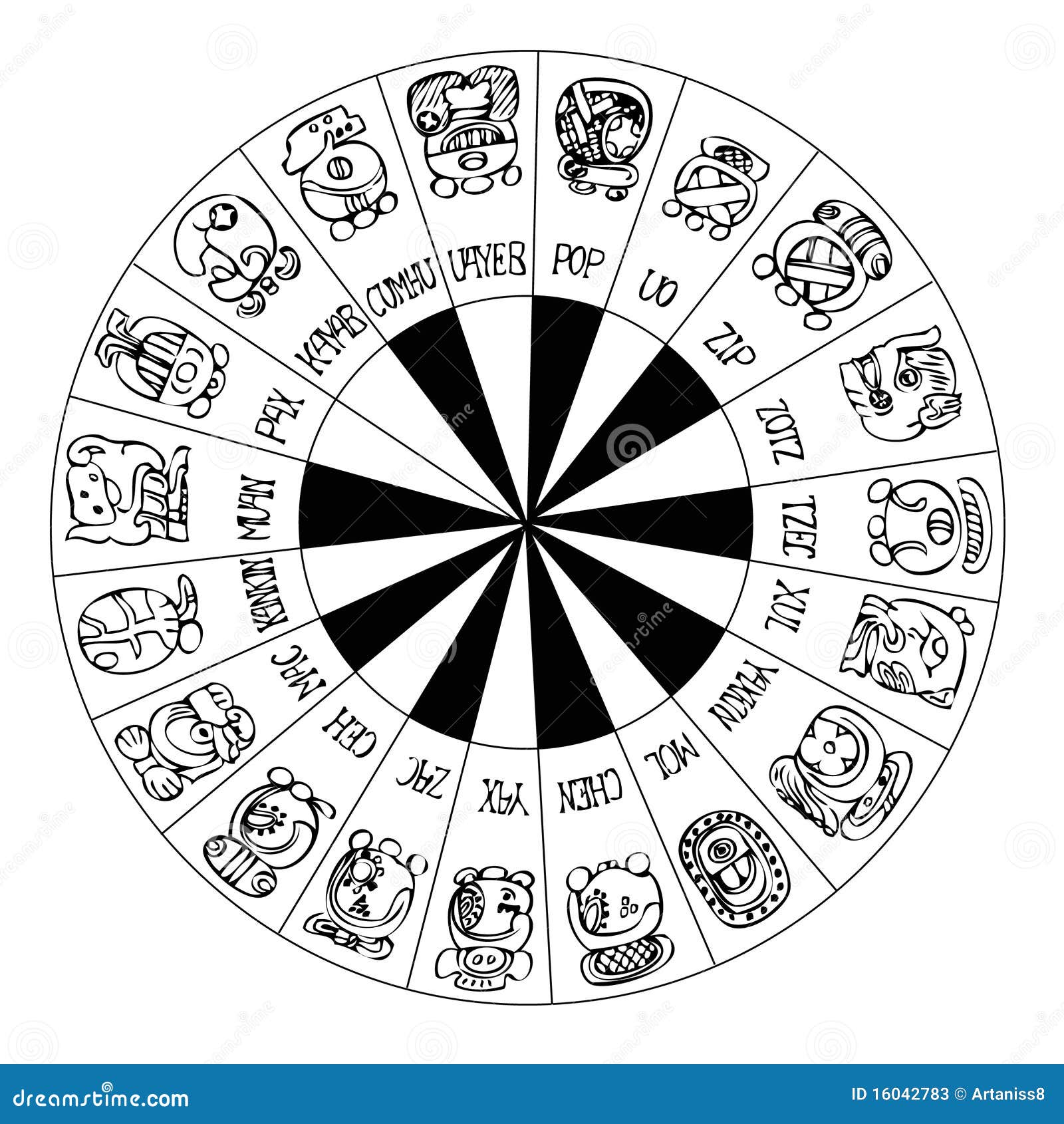 古老玛雅日历 向量例证. 插画 包括有 阿兹台克人, 背包, 玛雅, 日历, 玛雅人, 字符, 设计, 印地安人 - 155566857