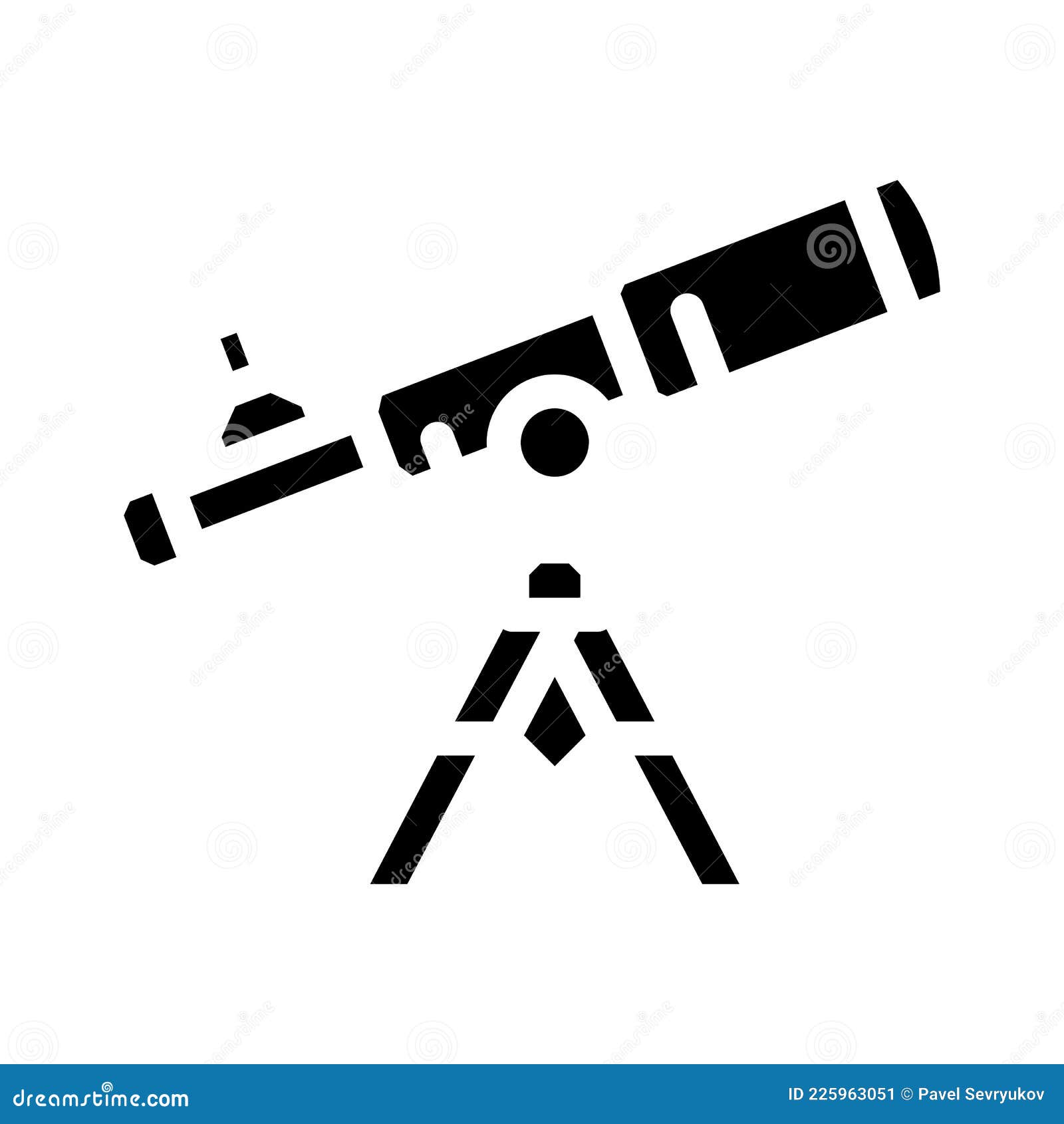 望远镜卡通图标设计元素图片_ID:136618550-Veer图库