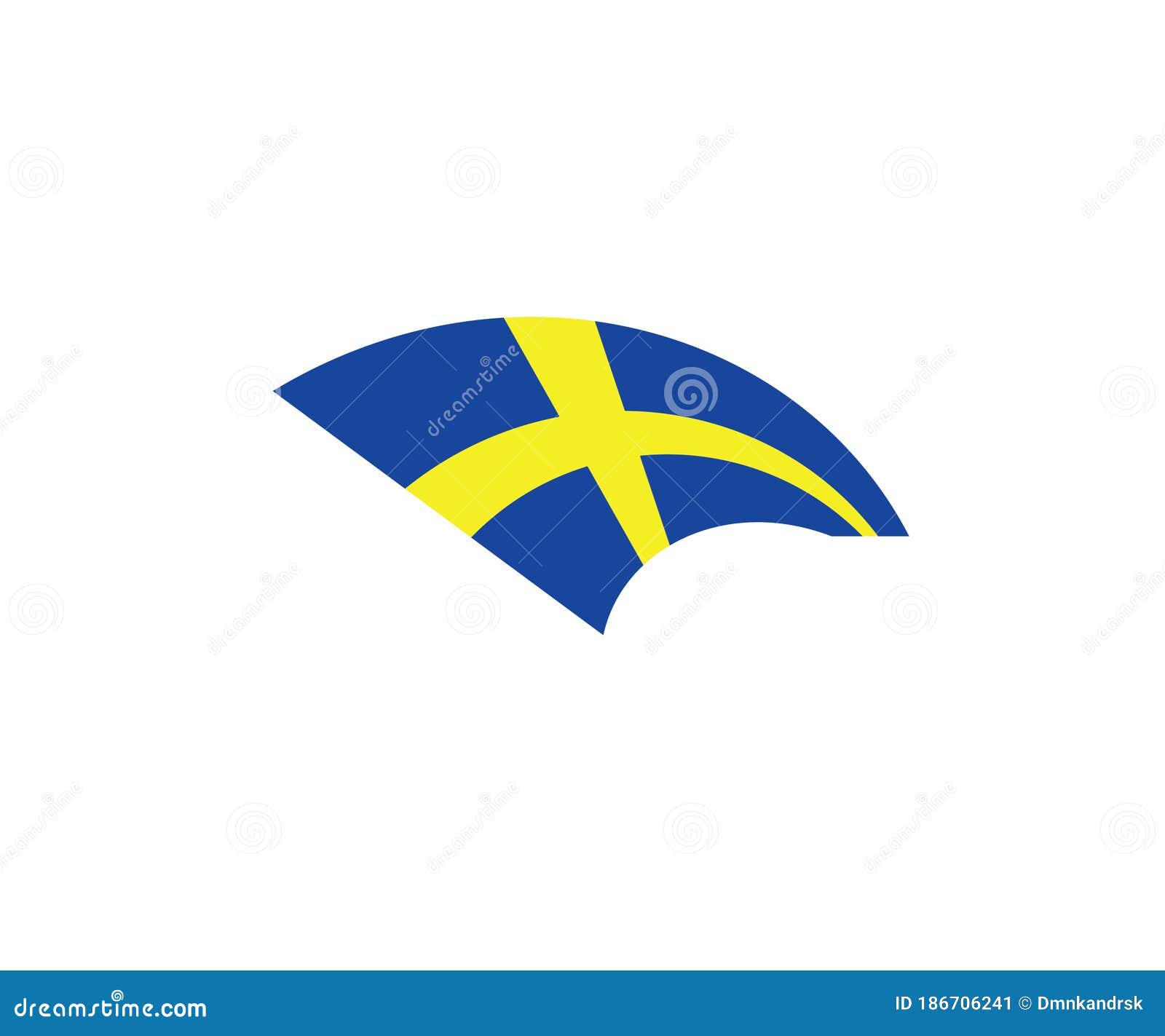 瑞典国旗国徽国家标志 向量例证. 插画 包括有 颜色, 图象, 北部, 比例, 欧洲, 正确地, 象征 - 186706234