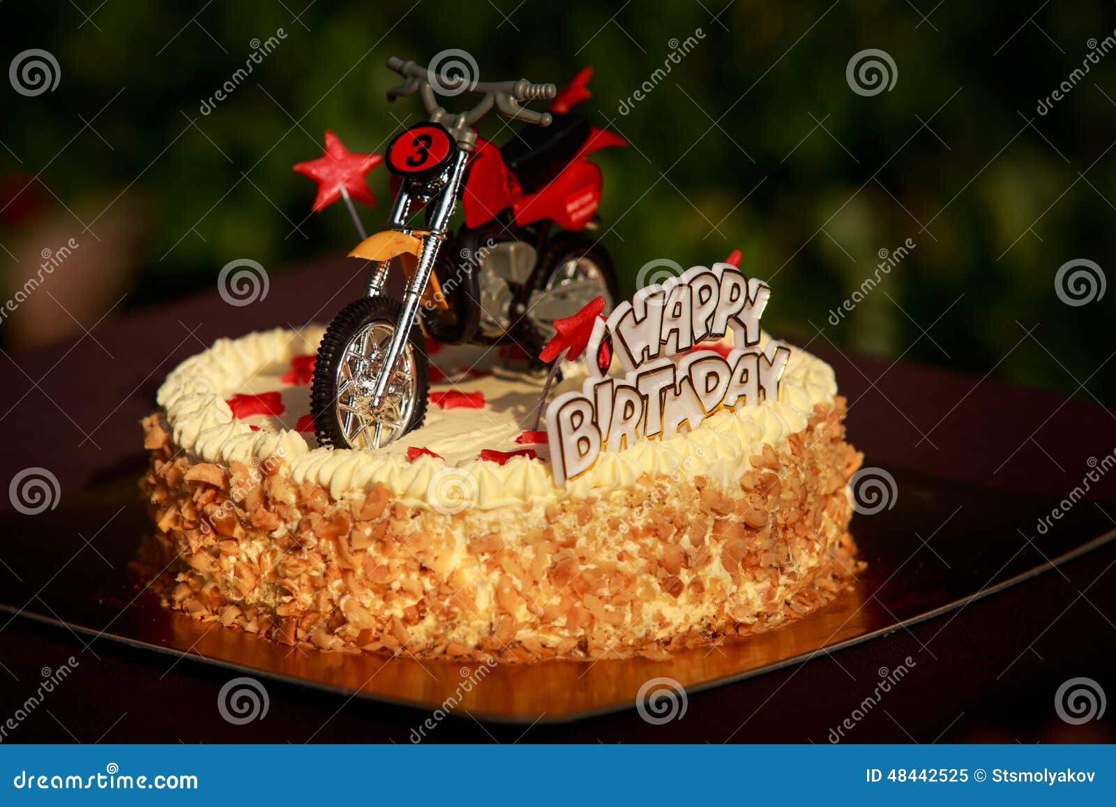 订购7 英寸 迷彩摩托车男性蛋糕 | CakeDeliver