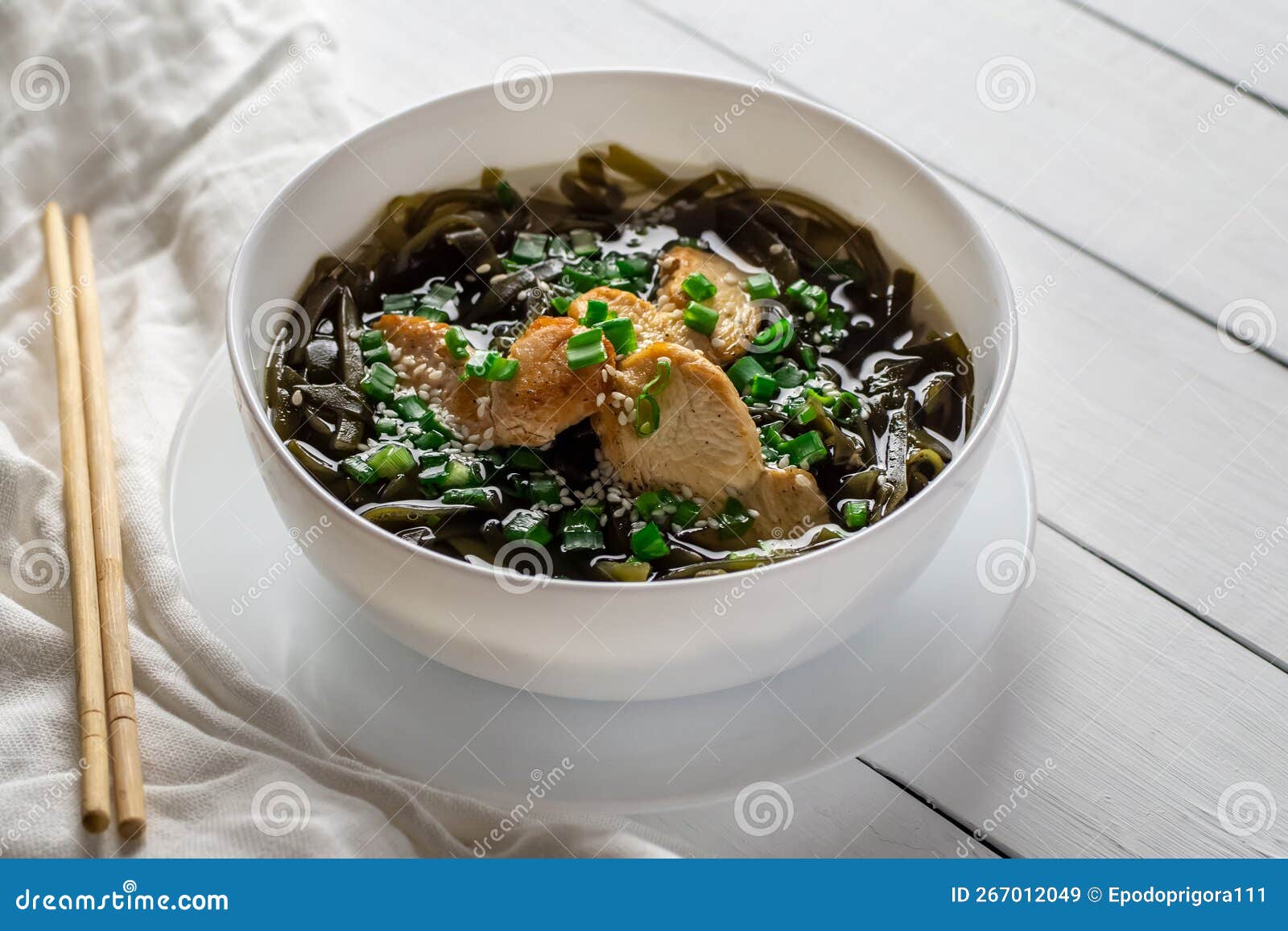 韩国菜牡蛎海藻汤, 米约古克图片免费下载-5064404001-千图网Pro