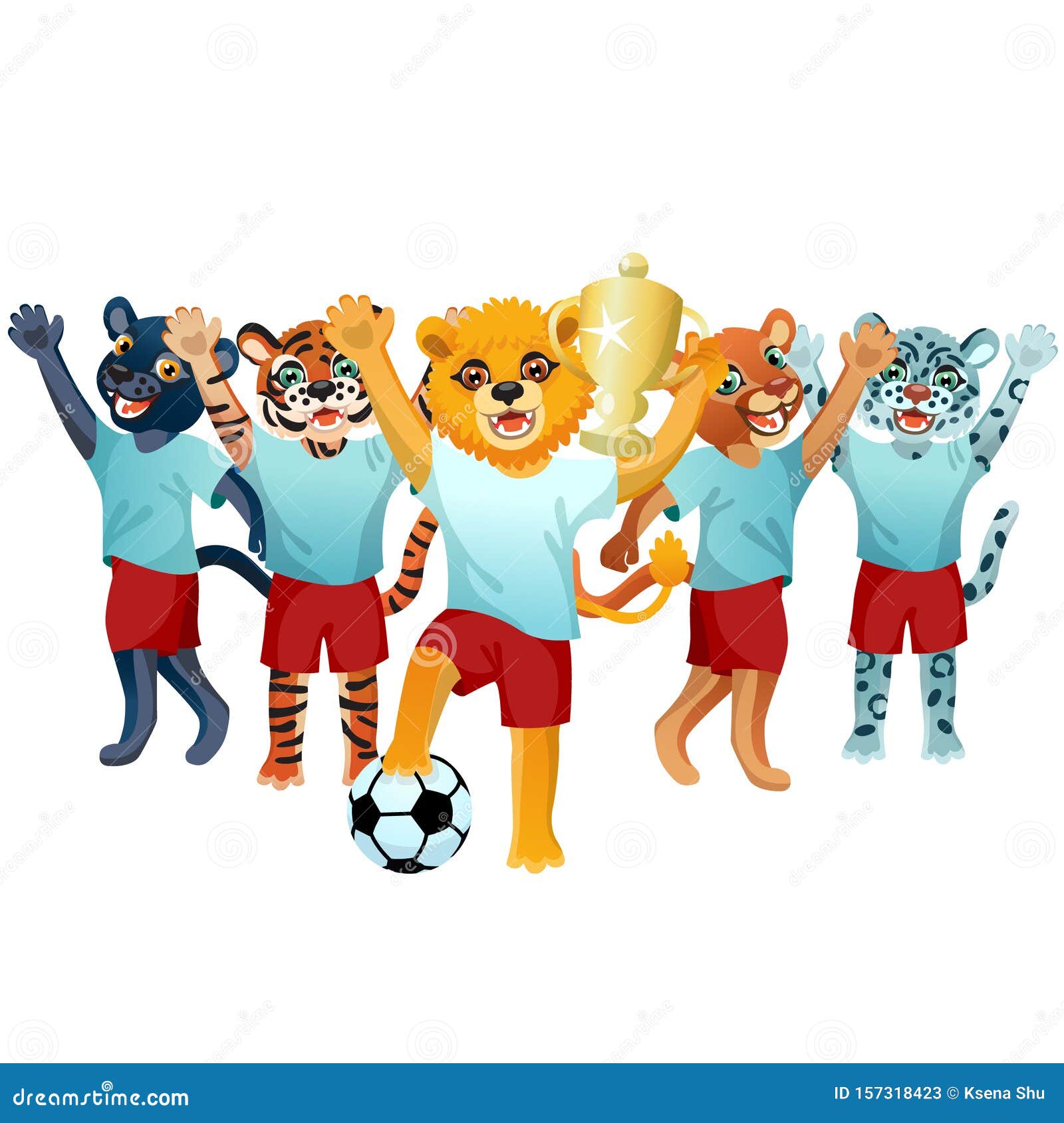 足球运动狮子卡通元素设计图__卡通设计_广告设计_设计图库_昵图网nipic.com