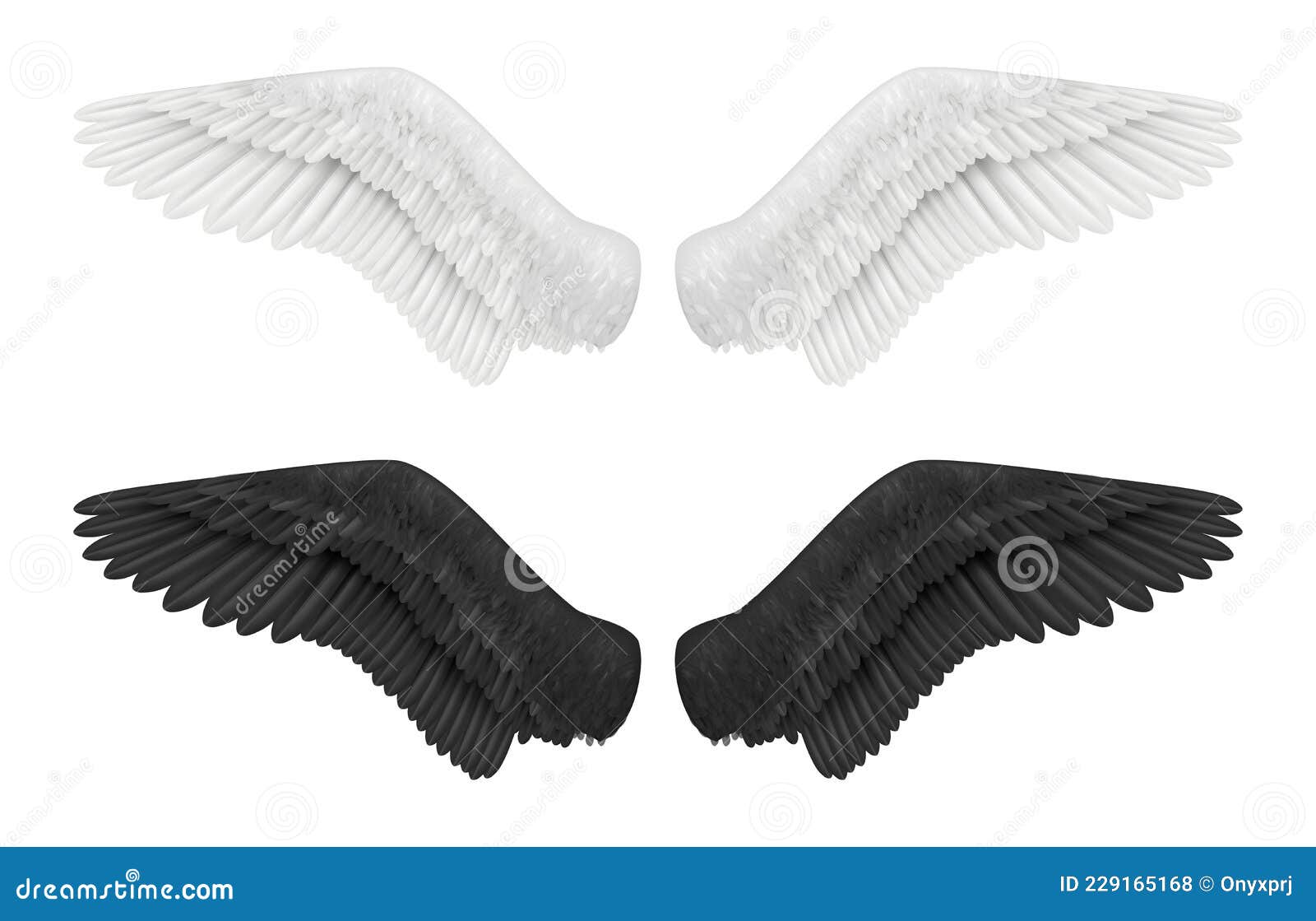 翼展. 带有翅膀的徽章. 矢量图符号白色隔离的黑翼 库存例证. 插画 包括有 徽标, 收集, 装饰品, 纹章学 - 192035218