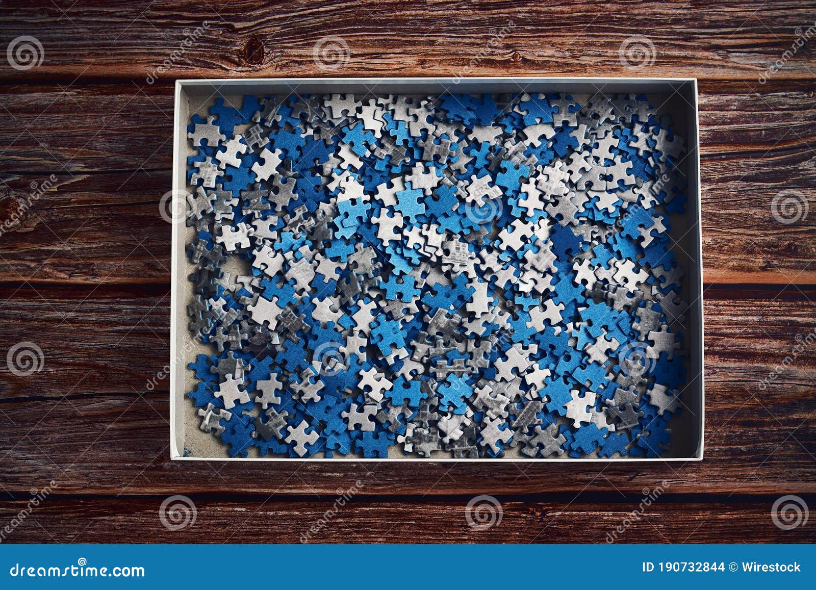 蓝灰色拼图照片排版清新分享拼图 - 模板 - Canva可画