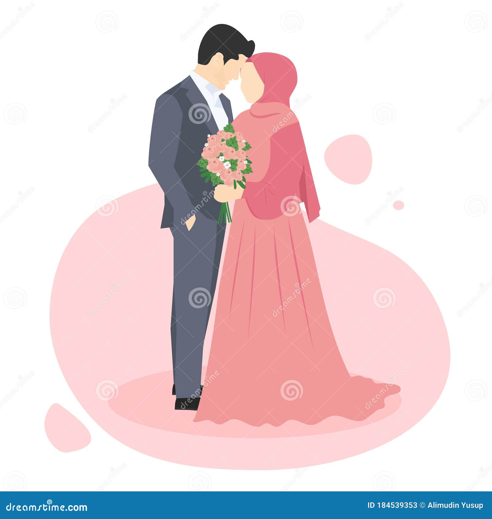 穆斯林夫婦家庭剪貼畫白色背景, 穆斯林夫妇, 家庭, 剪貼畫PNG去背圖片素材免費下載，免摳圖設計圖案下載 - Pngtree