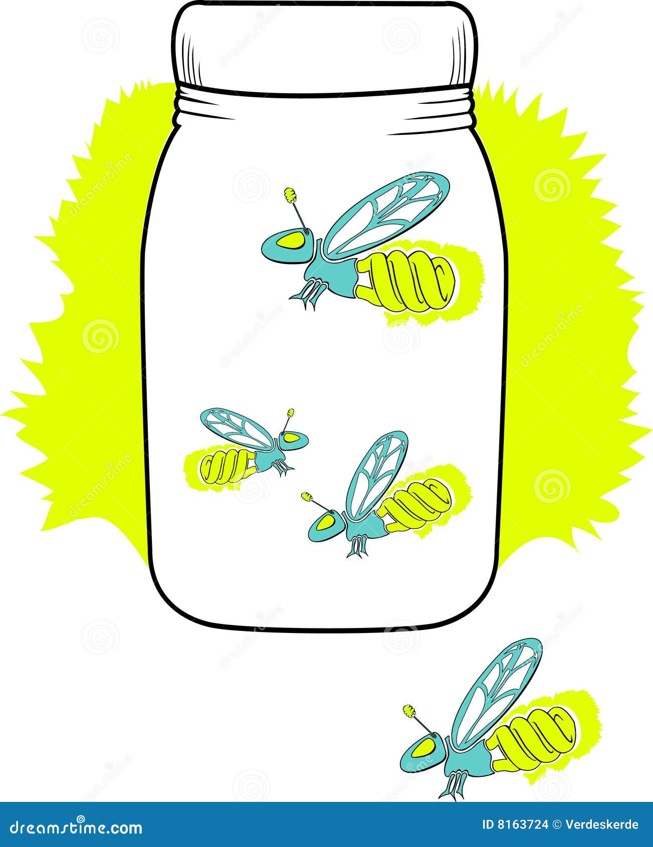 飞翔的萤火虫|插画|儿童插画|三三三呀 - 原创作品 - 站酷 (ZCOOL)