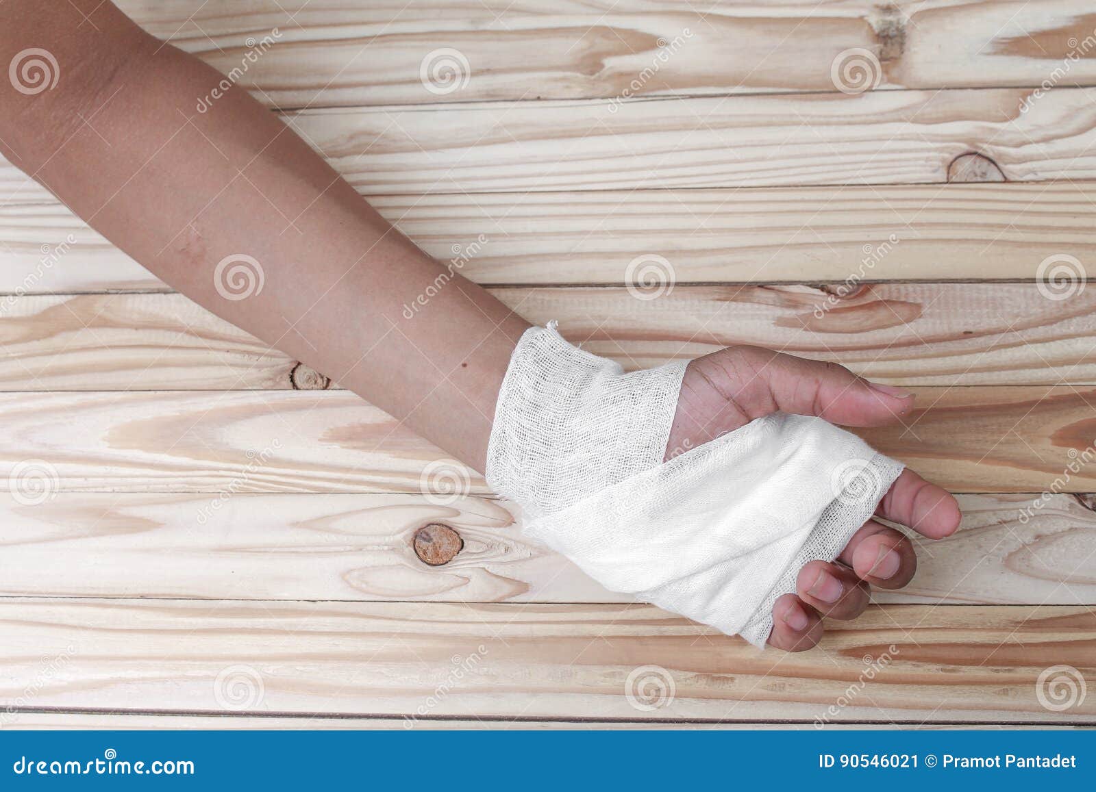 Bandaged hand featuring accident, aid, and arm | Health & Medical Stock ...