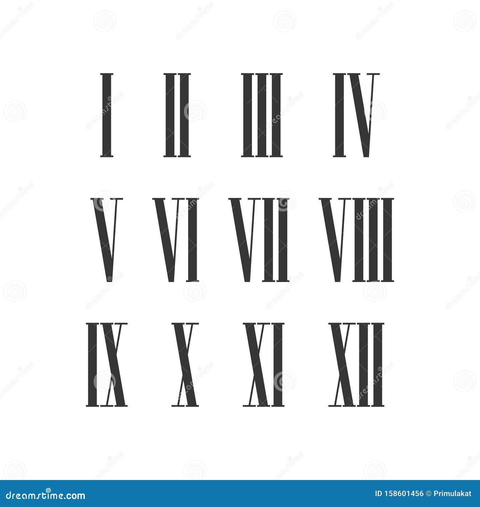 罗马的数字 空白背景黑色的编号 向量例证. 插画 包括有 镇痛药, 要素, 独自一个, 图象, 文本, 一个 - 112131682