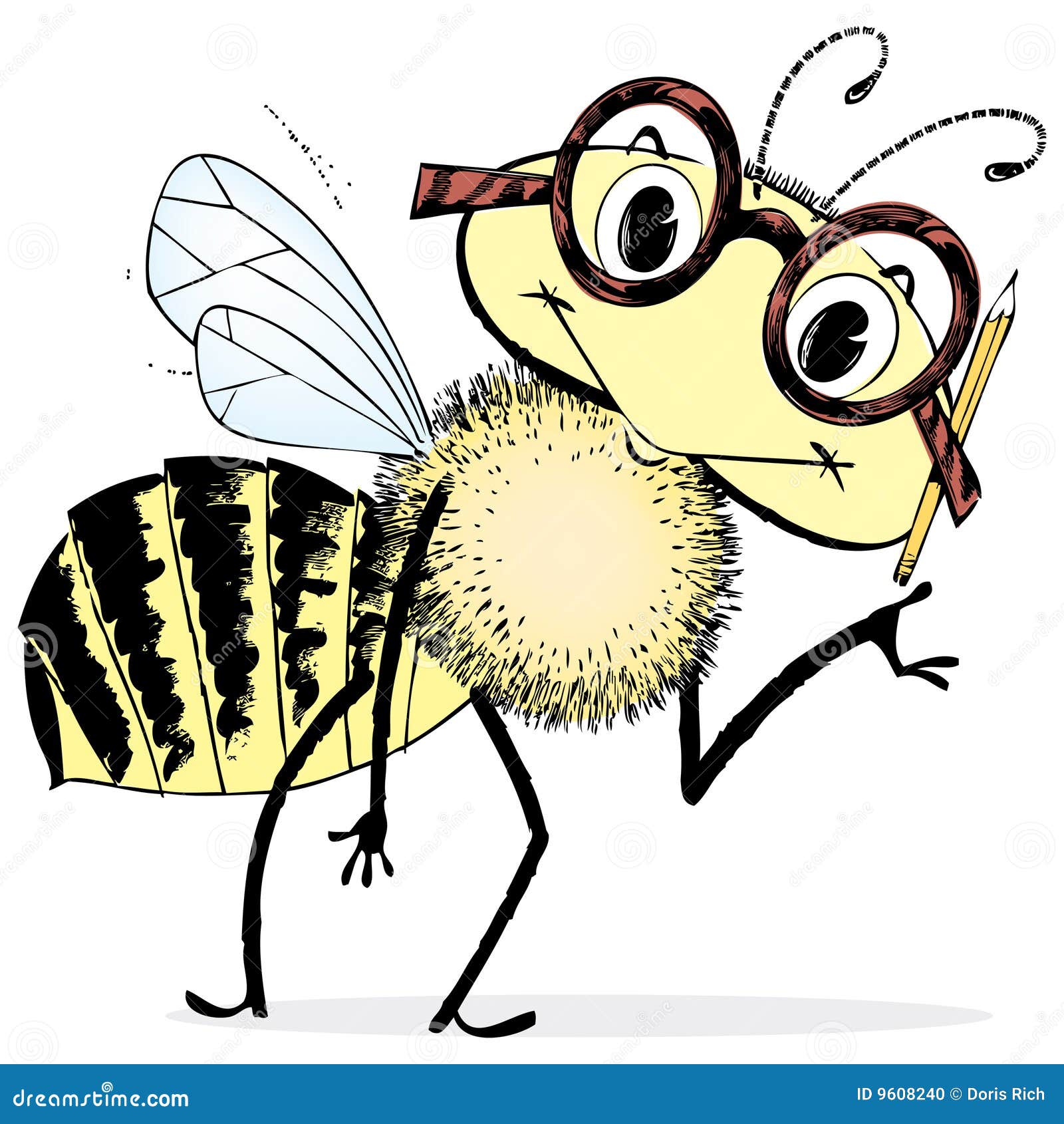 可爱手绘小蜜蜂图片素材免费下载 - 觅知网