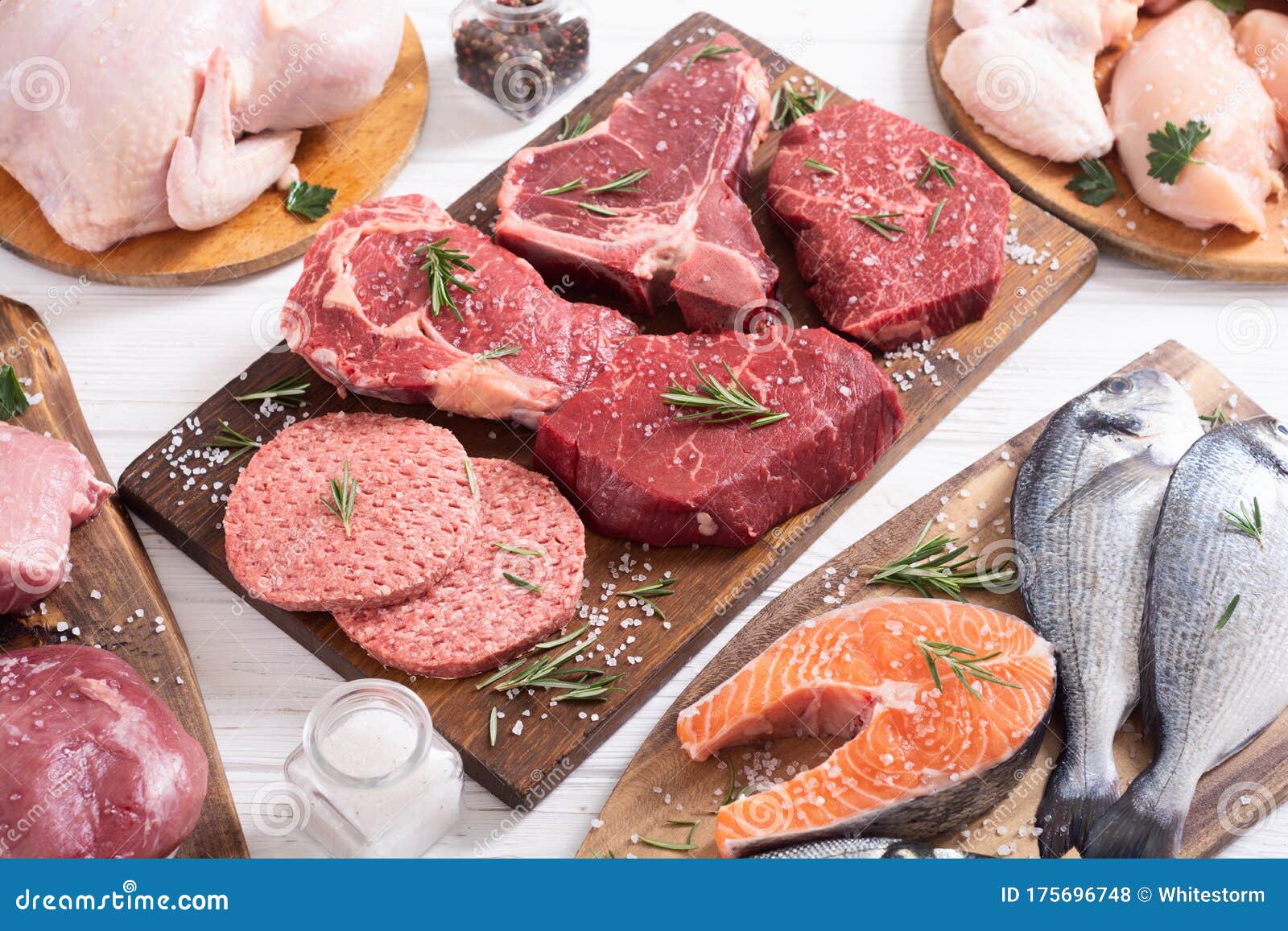 肉类和海鲜 库存照片. 图片 包括有 会议室, 产品, 厨师, 自然, 红色, 背包, 内圆角, 海鲜 175696748