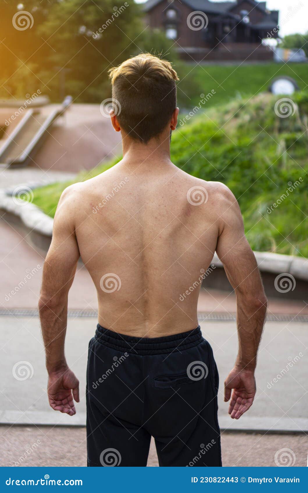 健美男后背. 裸体肌肉男 库存照片. 图片 包括有 体操, 冷静, 方式, 健康, 逗人喜爱, 残酷地 - 222251356