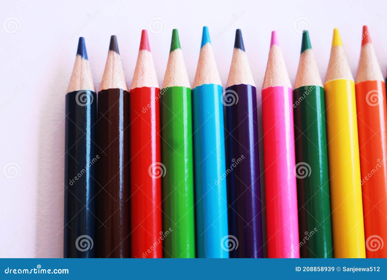 98张彩色铅笔高清大图素材图片下载-泡泡糖办公